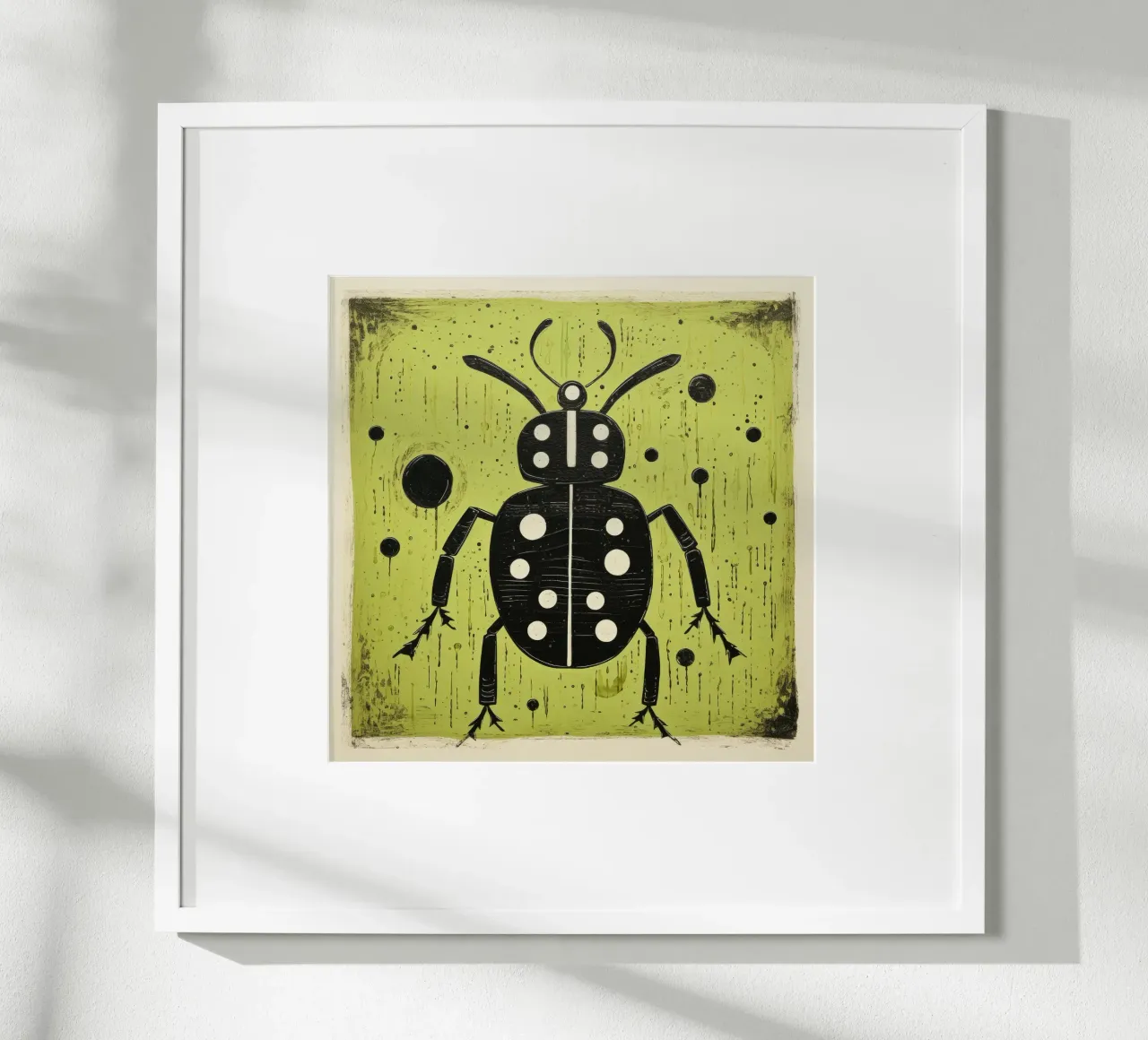 Green Ant poster da Minimal Animal Art