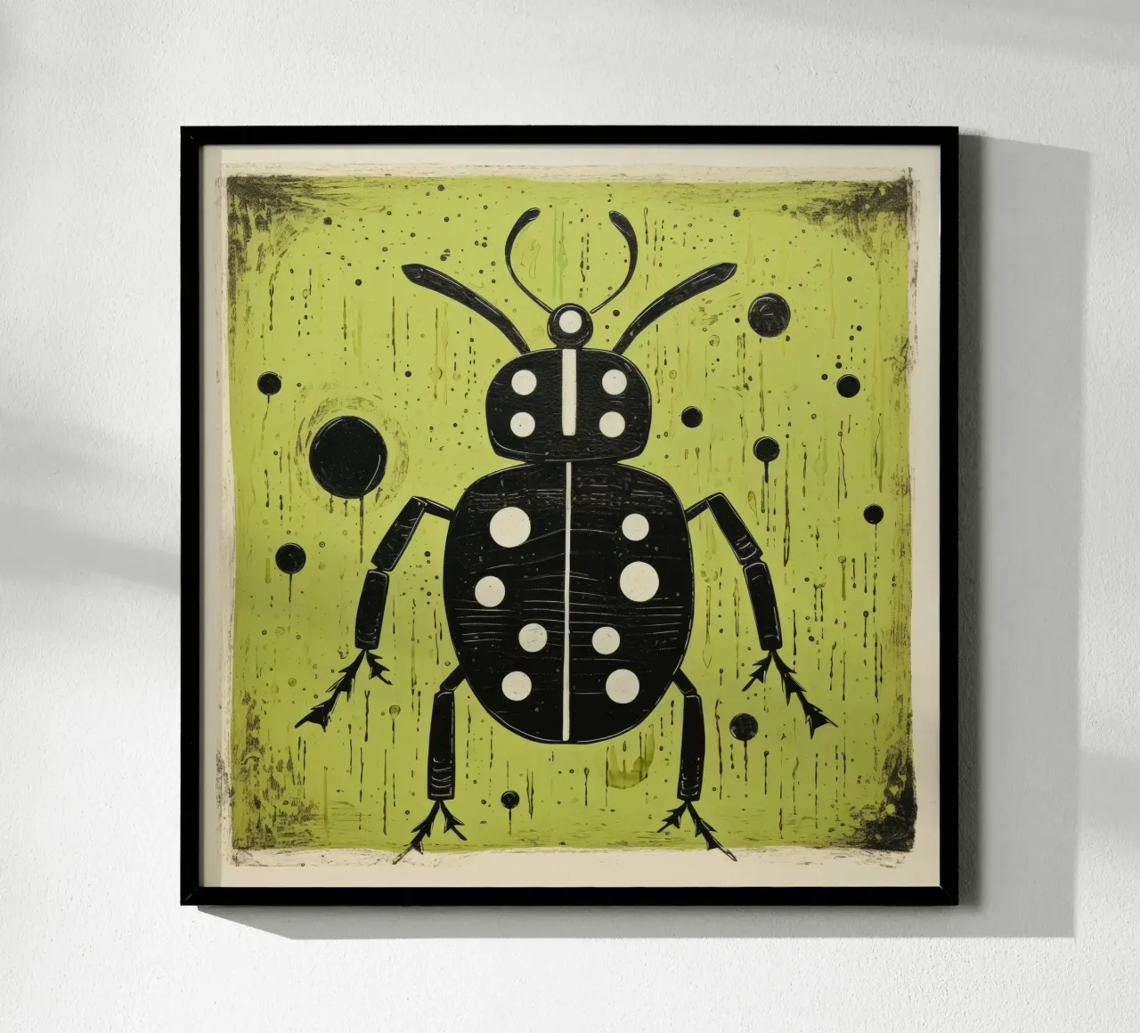 Green Ant poster da Minimal Animal Art