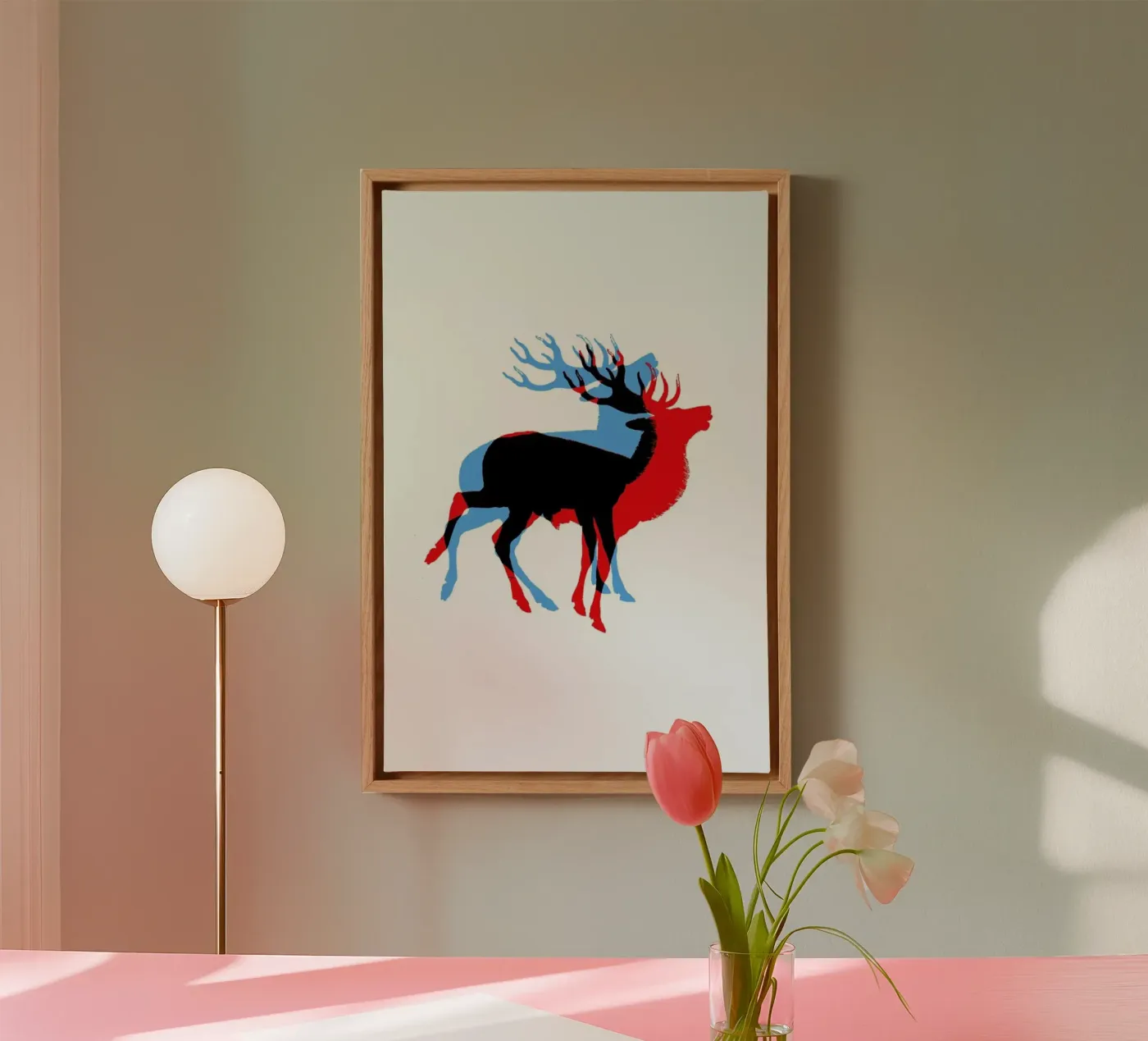 Cool Deer tela da Rococco LA