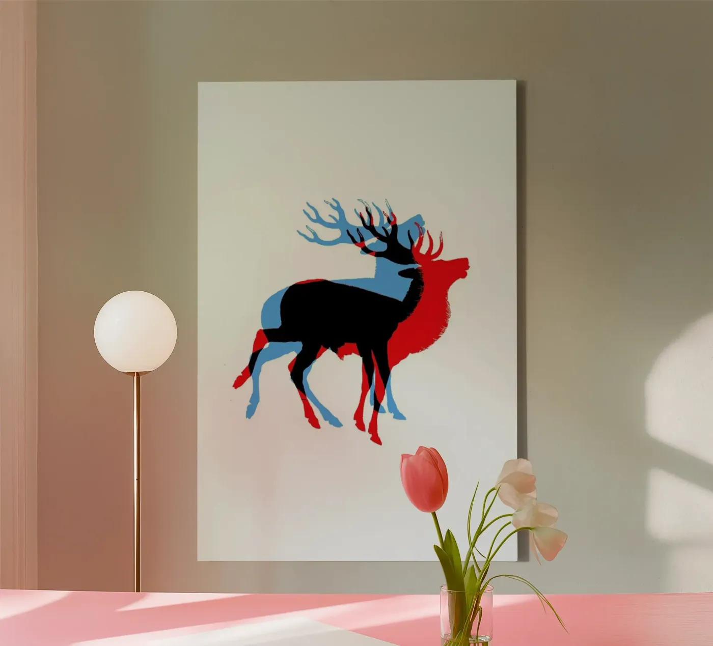 Cool Deer tela da Rococco LA