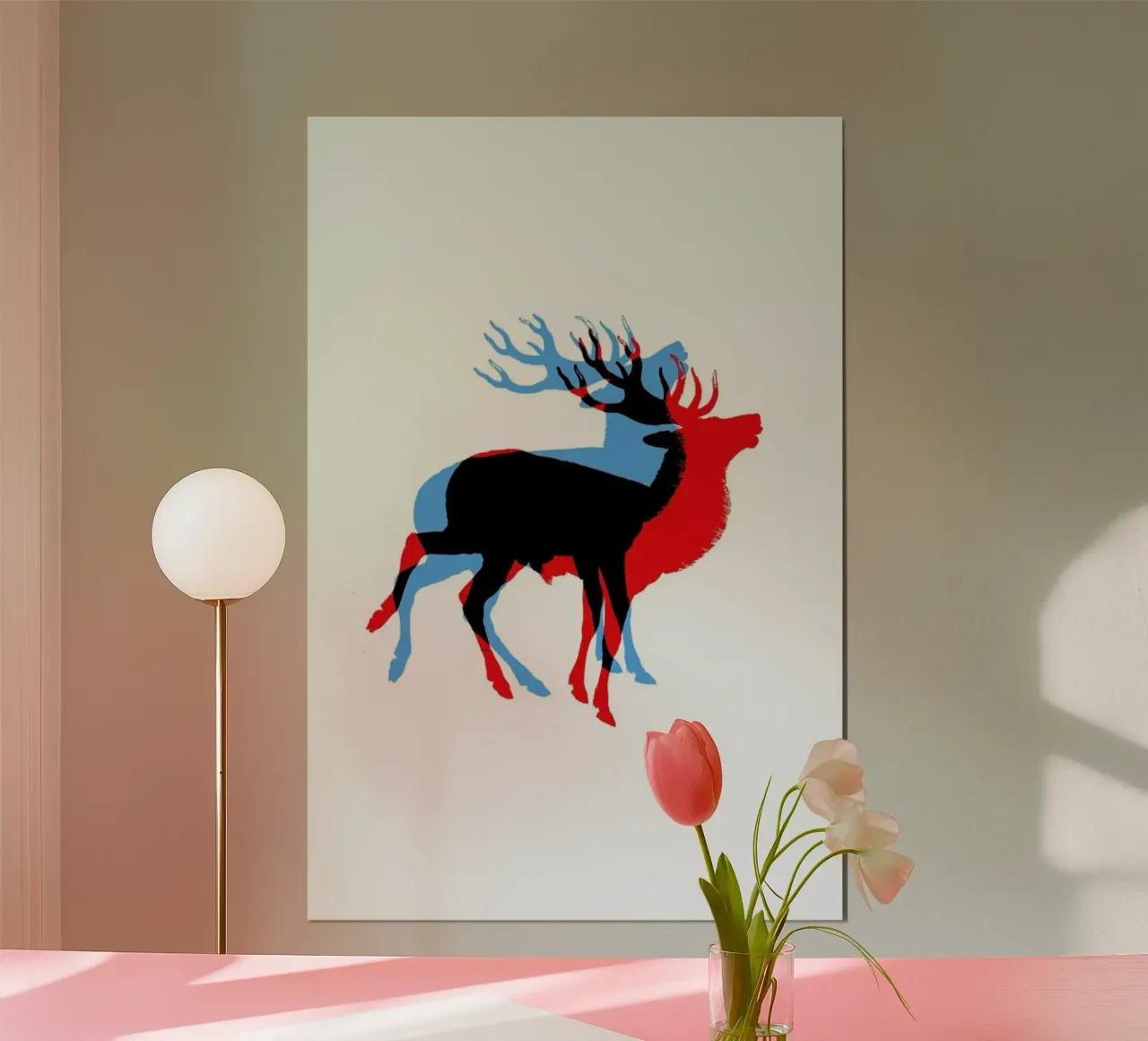 Cool Deer poster da Rococco LA