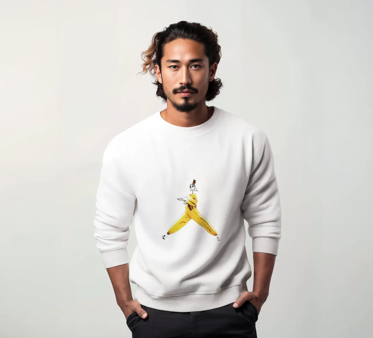La Banana felpa da Gretchen Roehrs