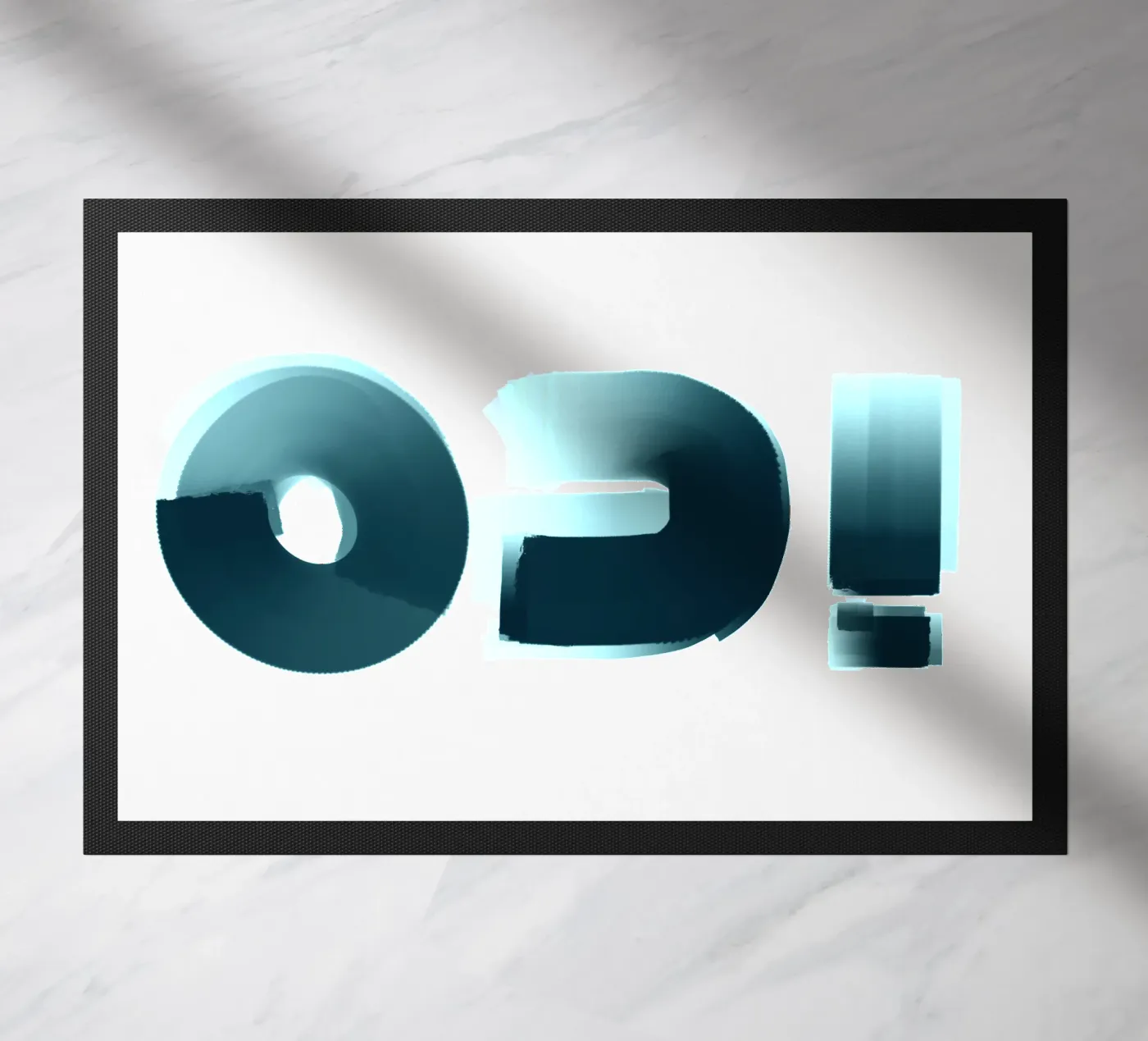 OUi deurmat van LIMITED EDITION LETTERS