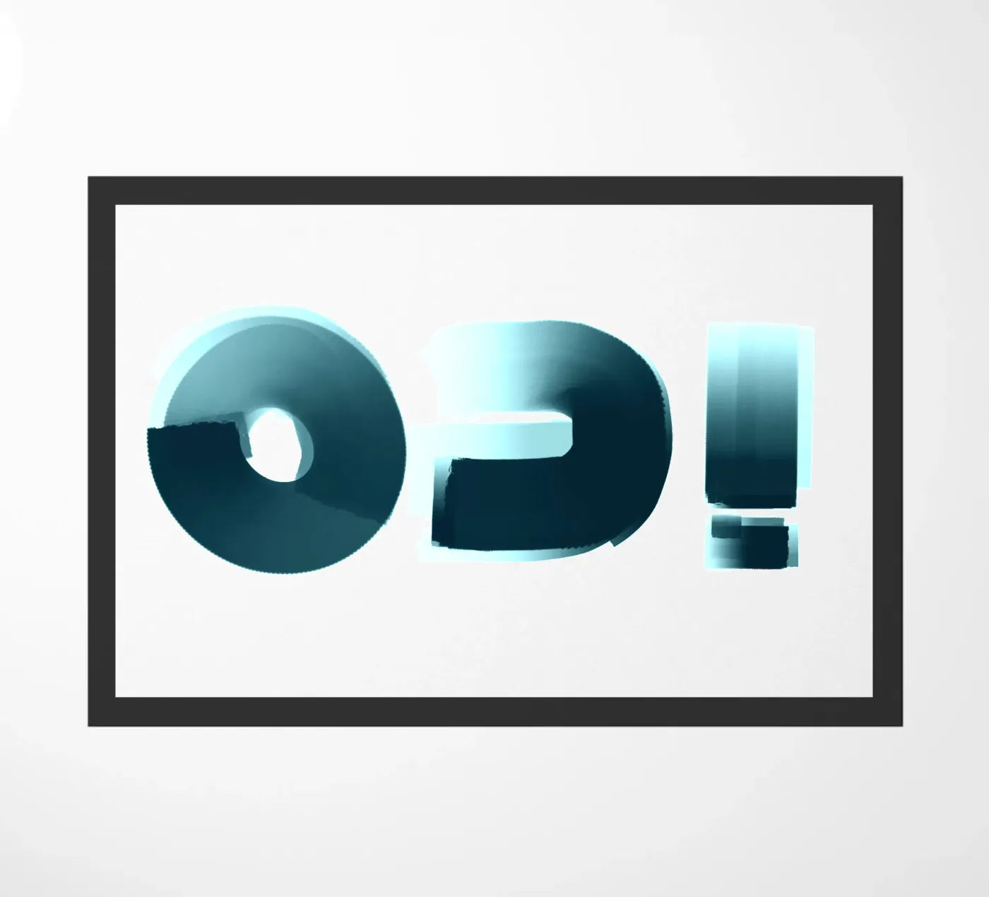 OUi deurmat van LIMITED EDITION LETTERS