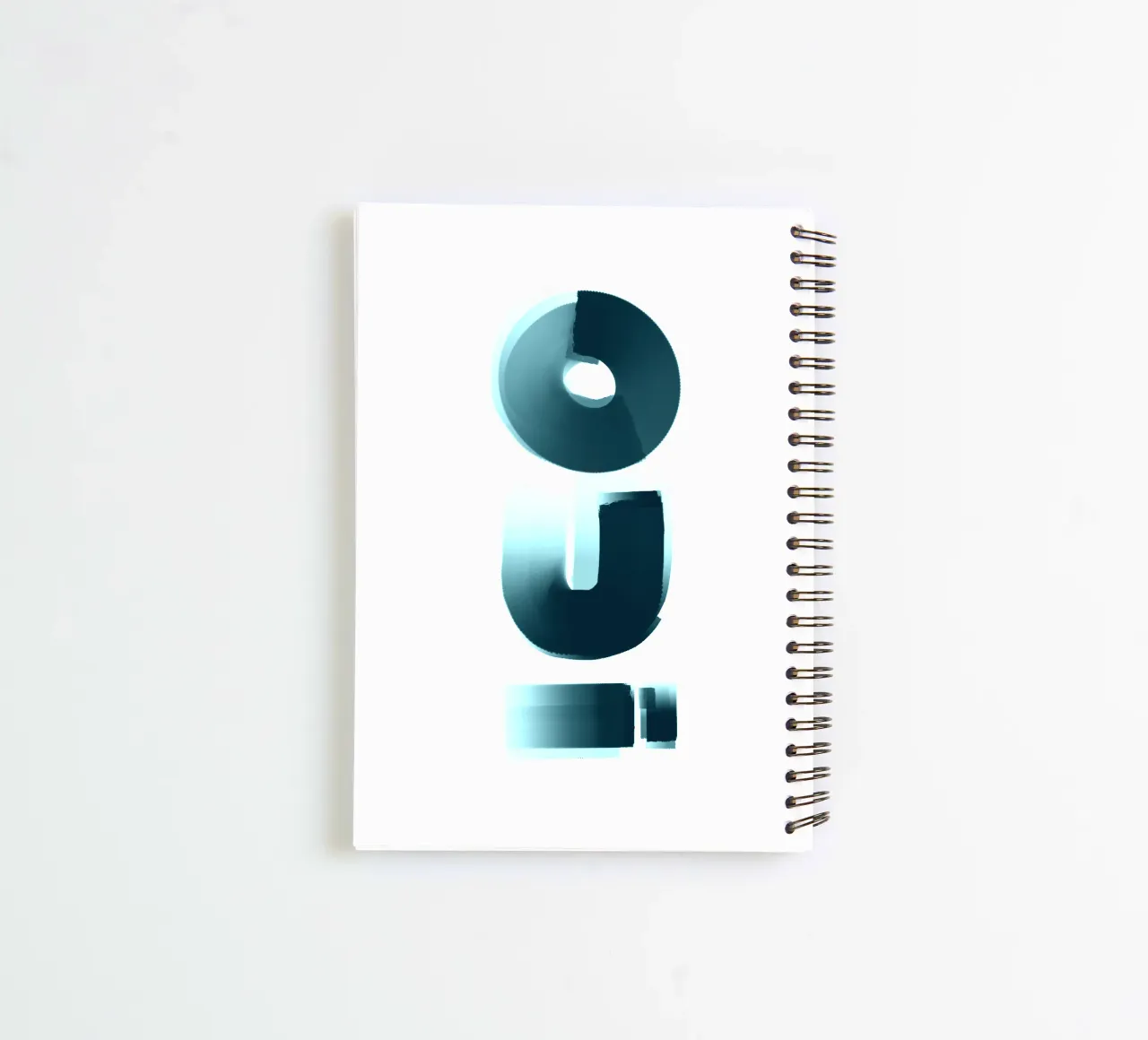 OUi spiral notebook by LIMITED EDITION LETTERS