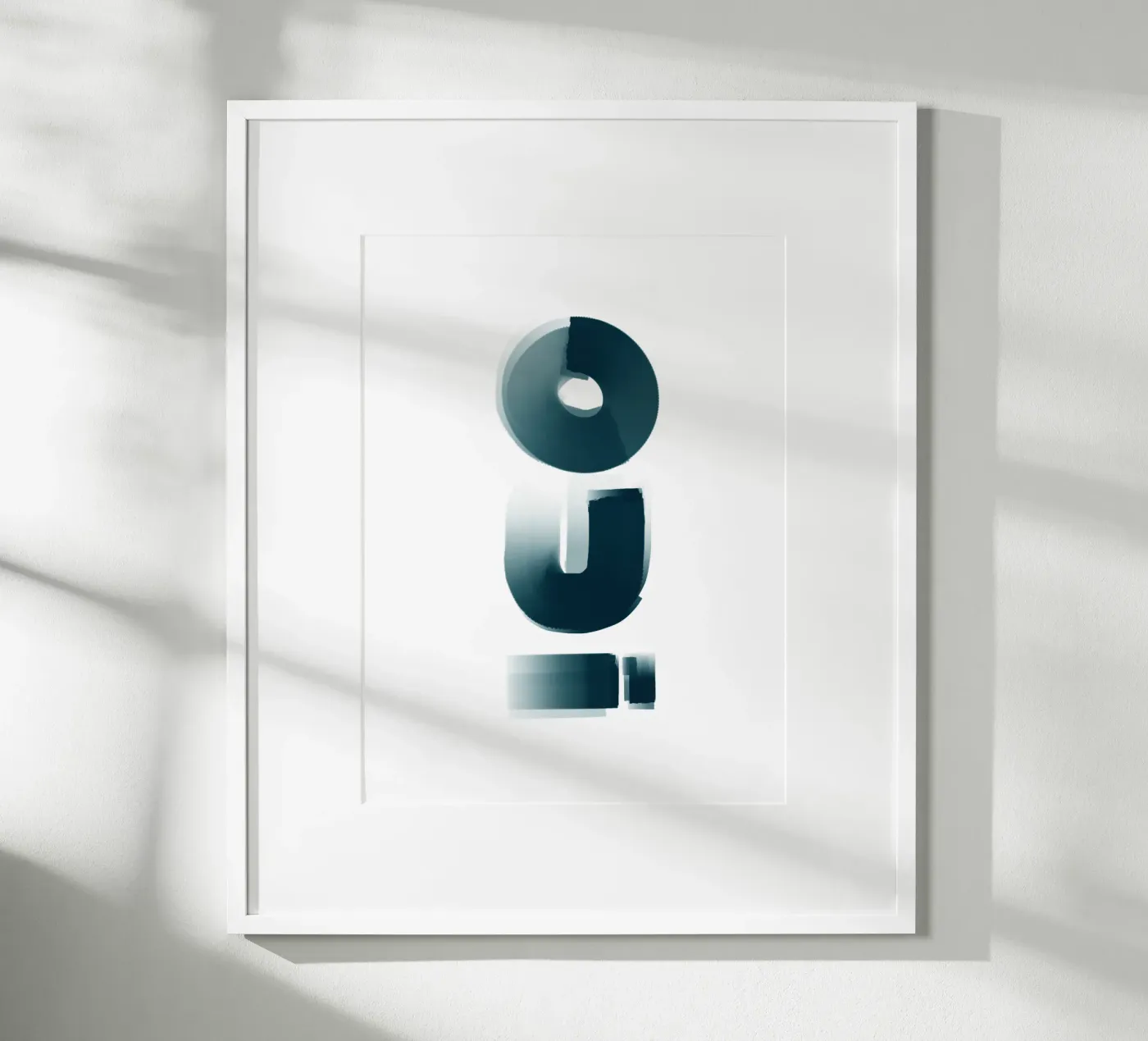 OUi poster da LIMITED EDITION LETTERS