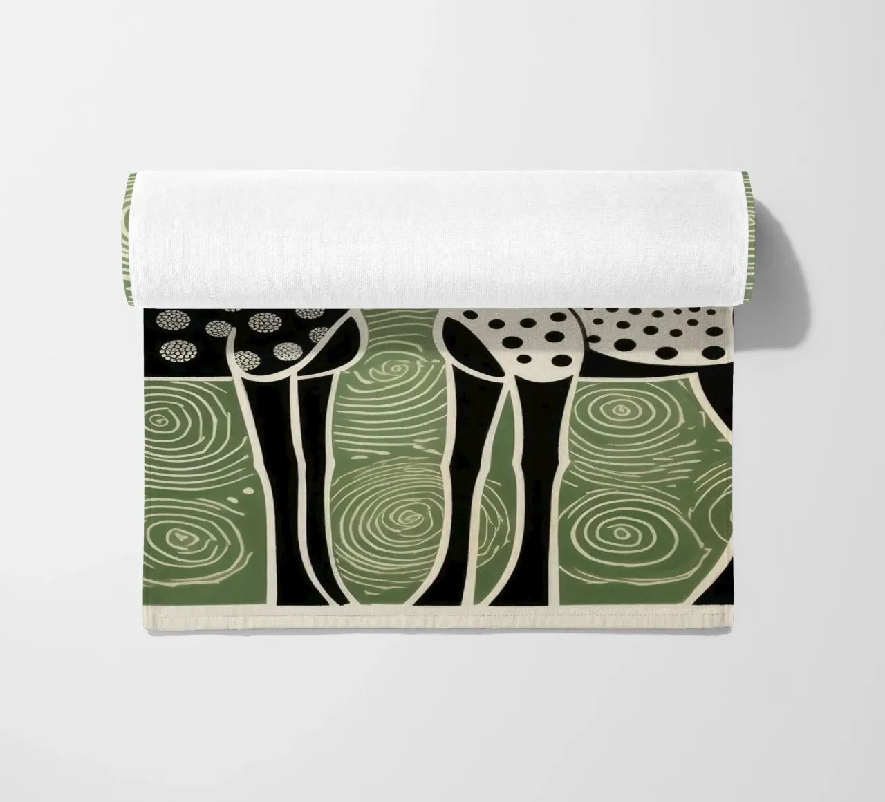 Antilope verde 3 telo mare da Minimal Animal Art