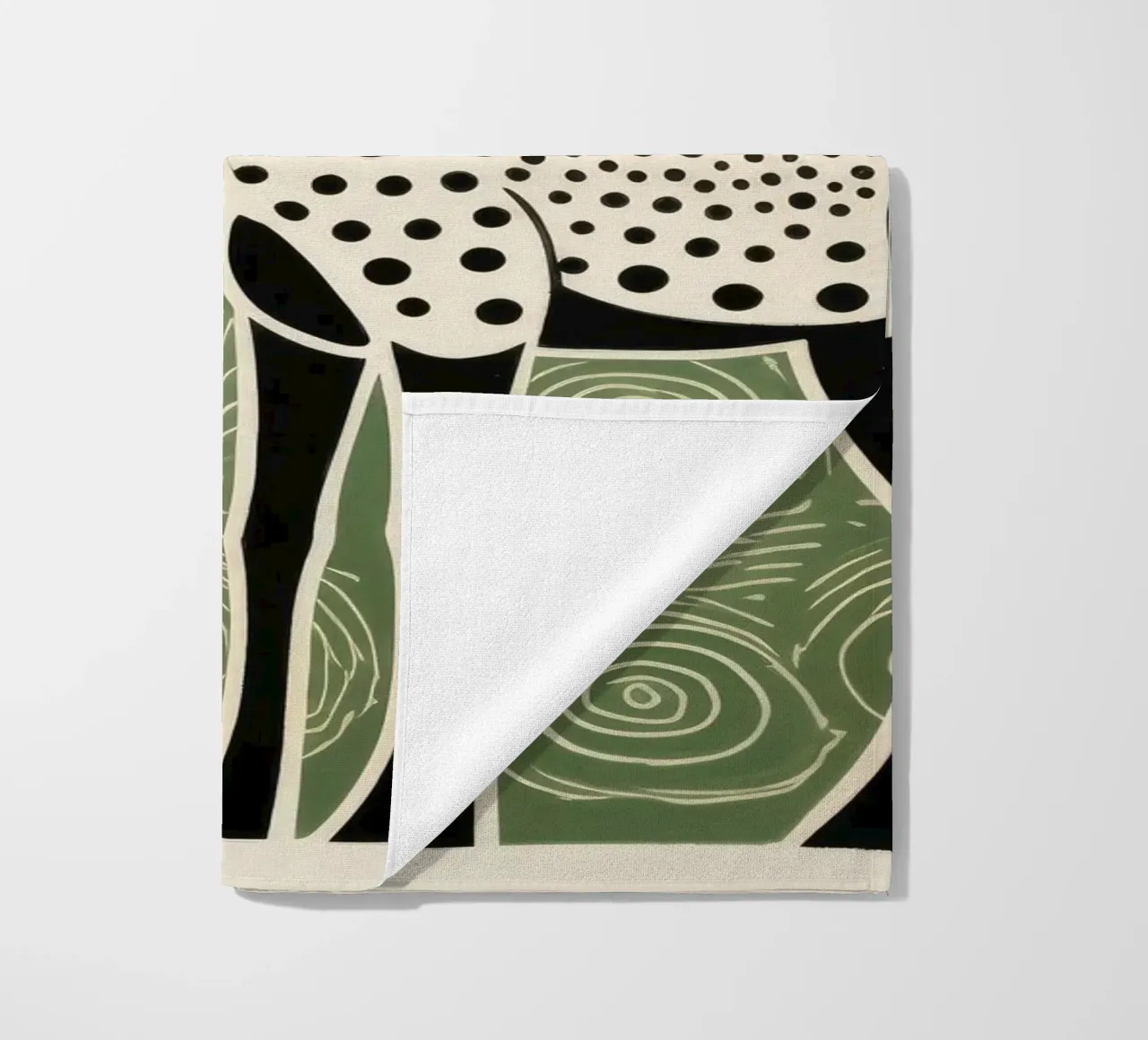 Antilope verde 3 telo mare da Minimal Animal Art