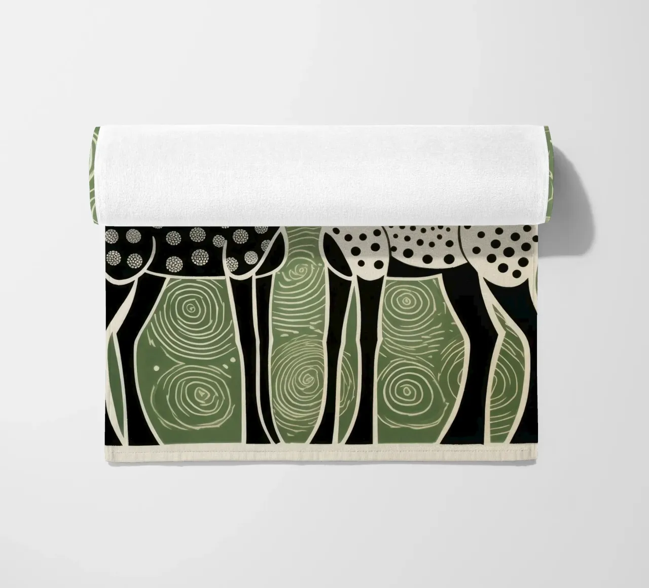 Antilope verde 3 telo mare da Minimal Animal Art
