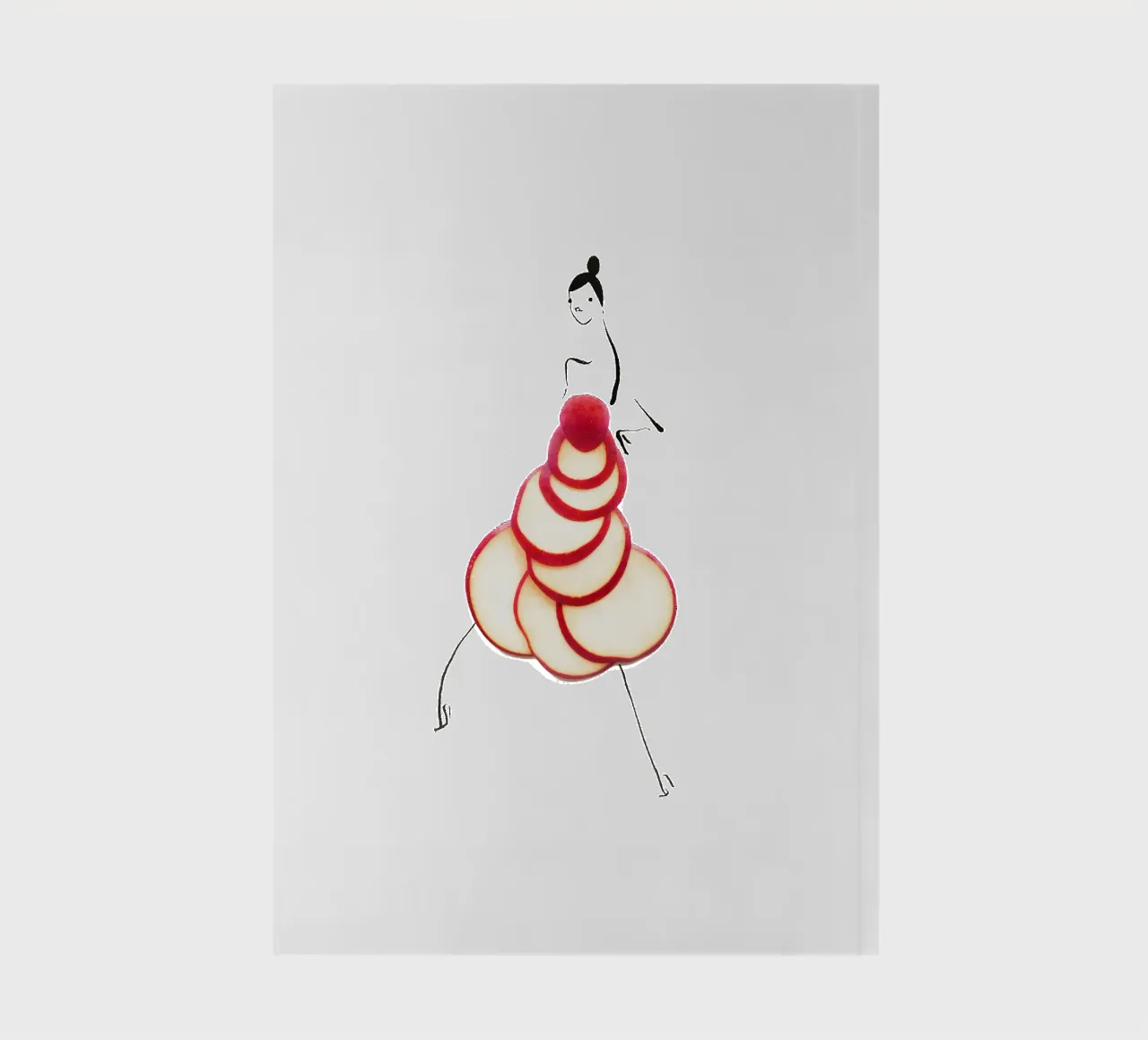Pomme Pomme notebook by Gretchen Roehrs