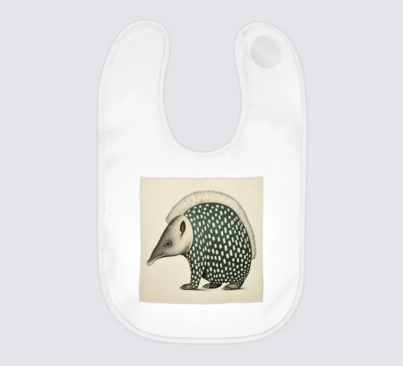 Armadillo verde bavaglino da Minimal Animal Art