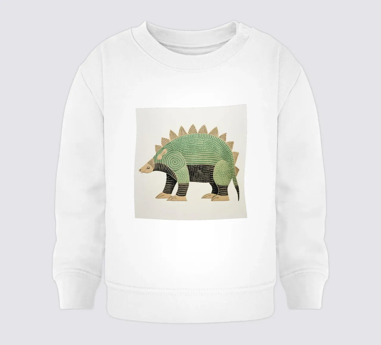 Armadillo verde 2 felpa neonato da Minimal Animal Art