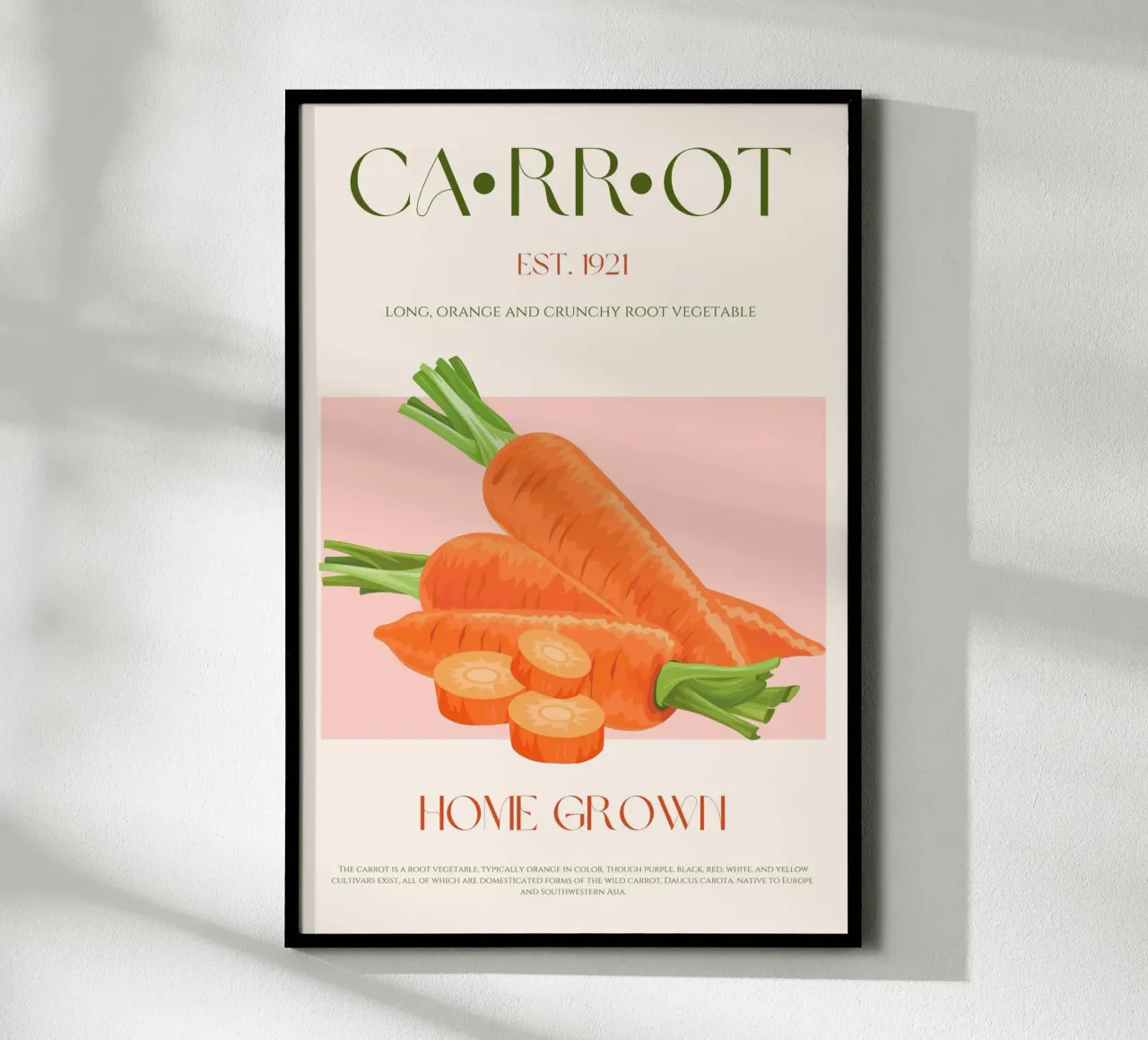 Carrot Print hahnemühle by KOKRPrints