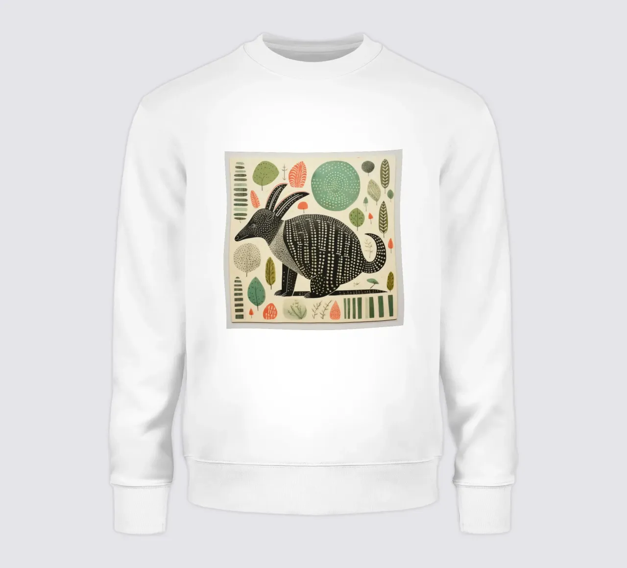 Armadillo verde 3 felpa da Minimal Animal Art