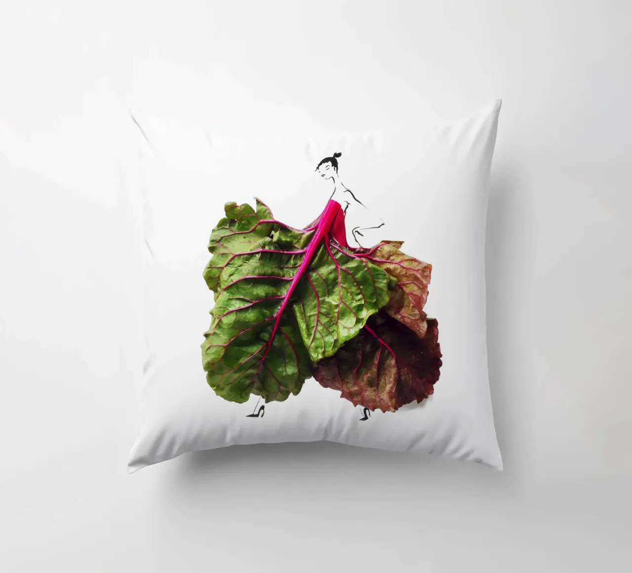 Chard On cuscino da Gretchen Roehrs