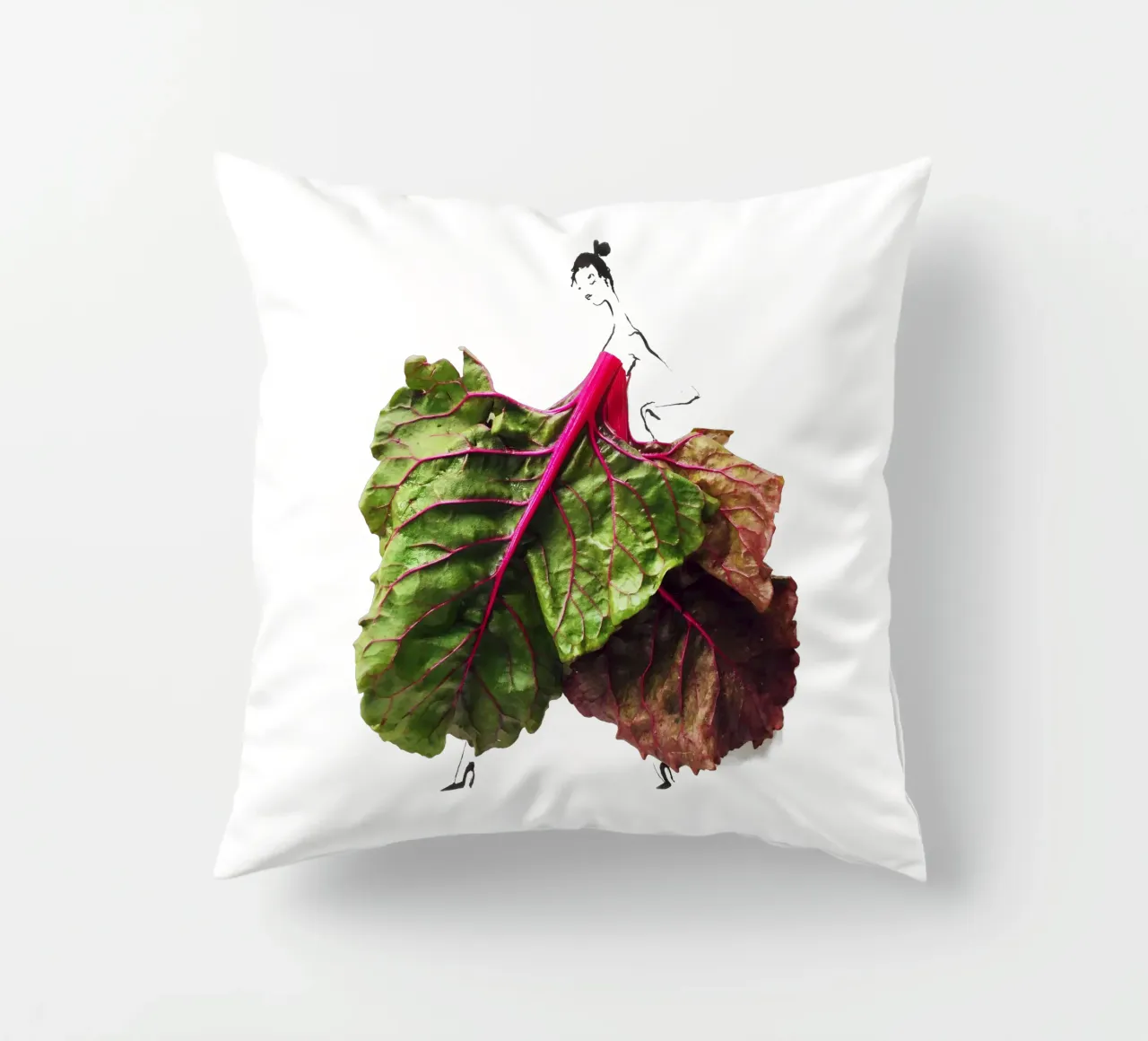 Chard On cuscino da Gretchen Roehrs