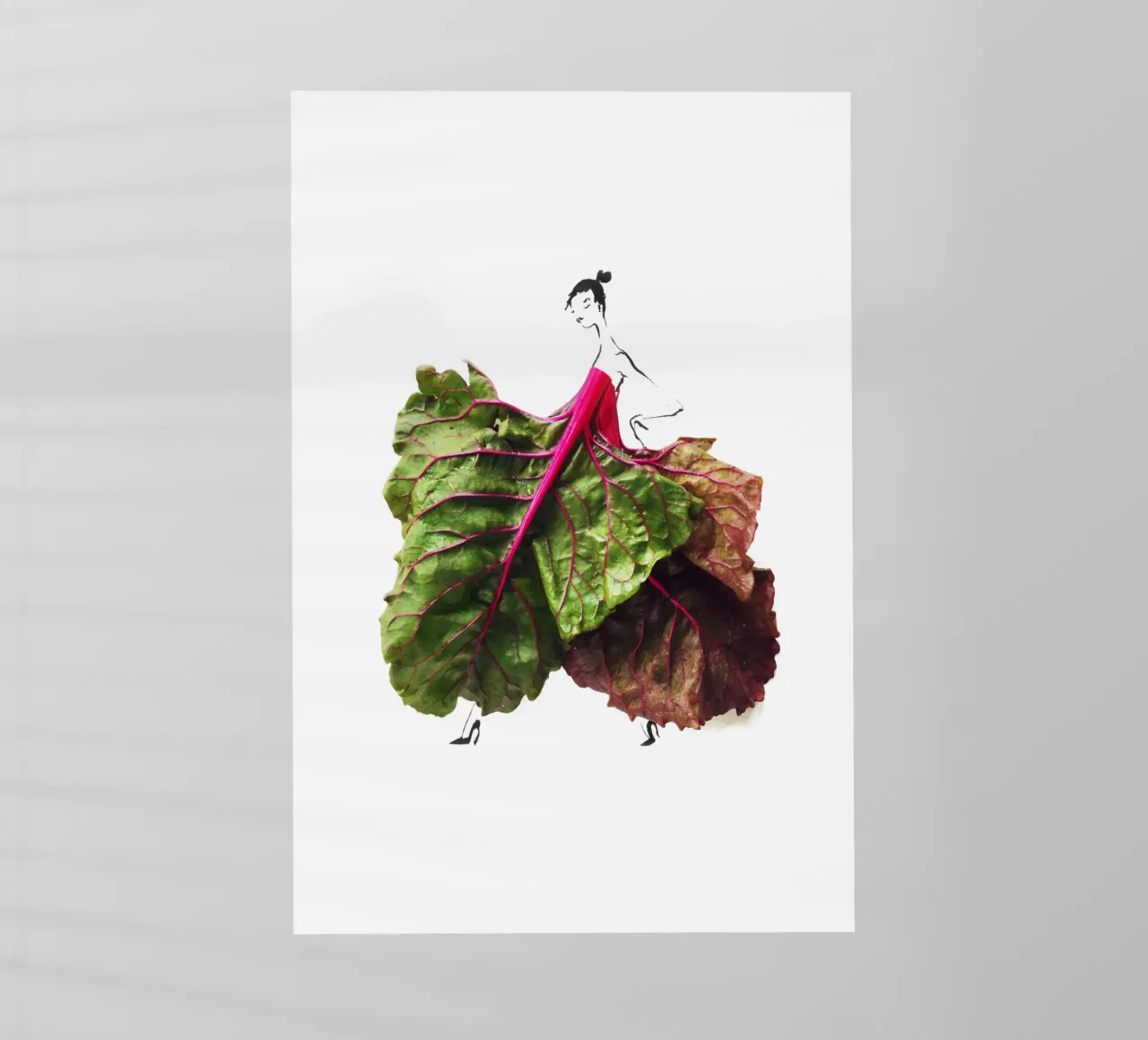 Chard On pellicola backlit da Gretchen Roehrs