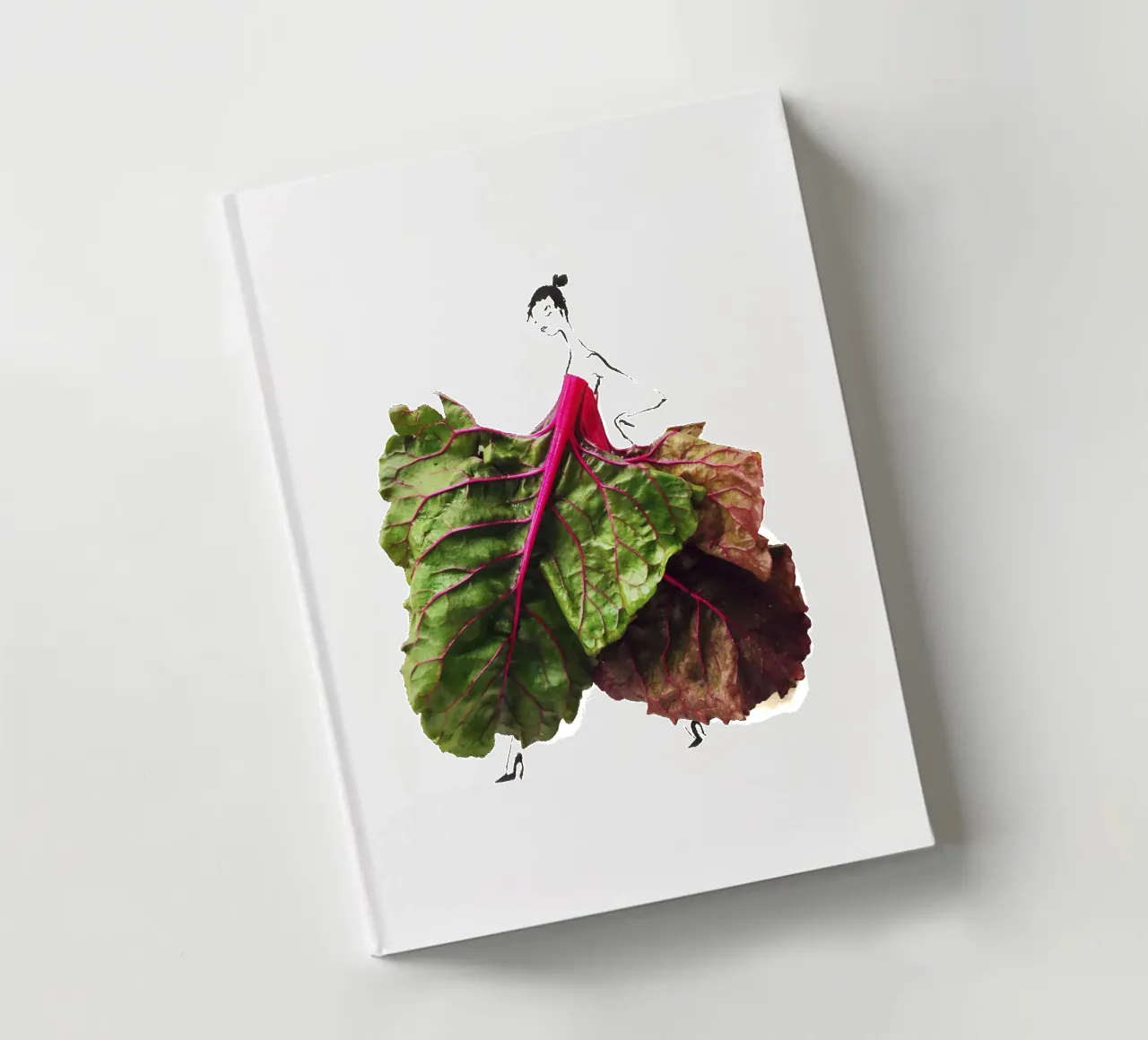 Chard On notebook by Gretchen Roehrs