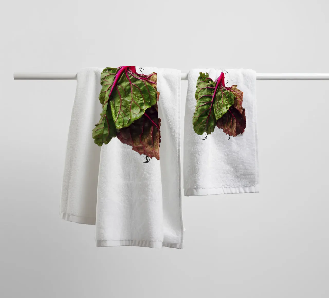 Chard On asciugamano da bagno da Gretchen Roehrs