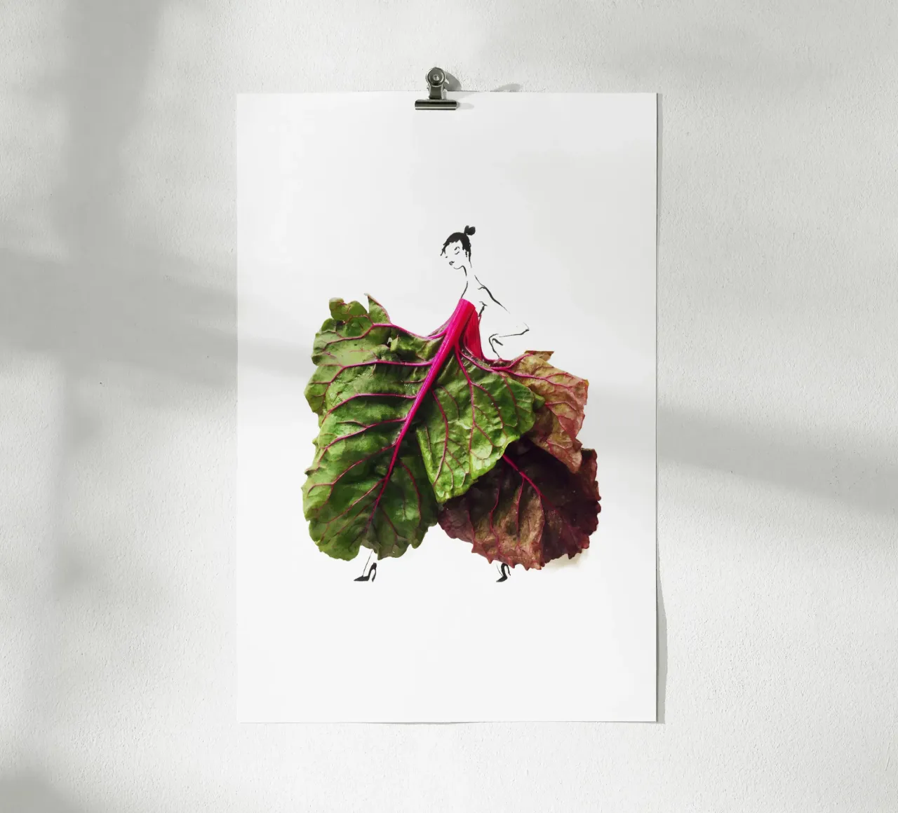 Chard On poster da Gretchen Roehrs