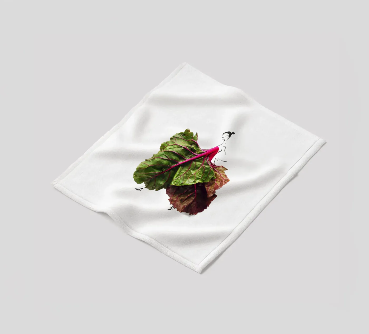Chard On Fleecedecke von Gretchen Roehrs
