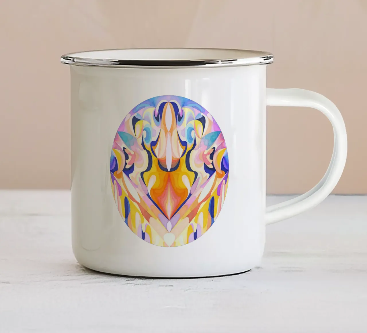 Love Light tazza in smalto da lovely lines