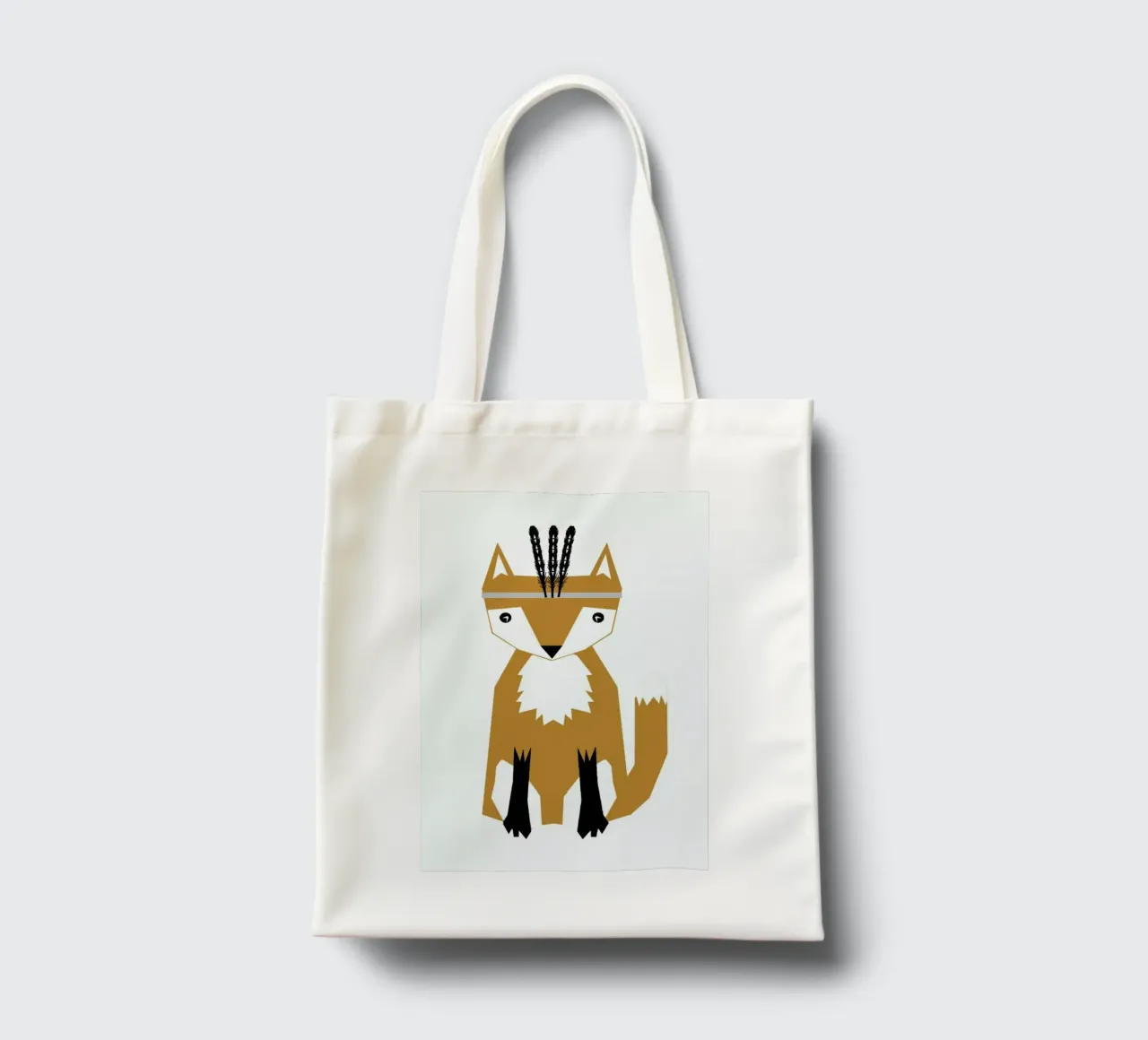 Southwest Fox borsa in juta da Charlotte Winter