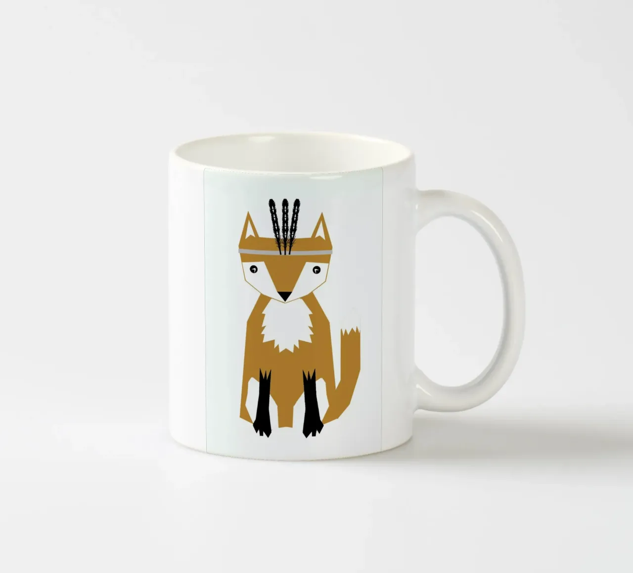 Southwest Fox tazza in ceramica da Charlotte Winter