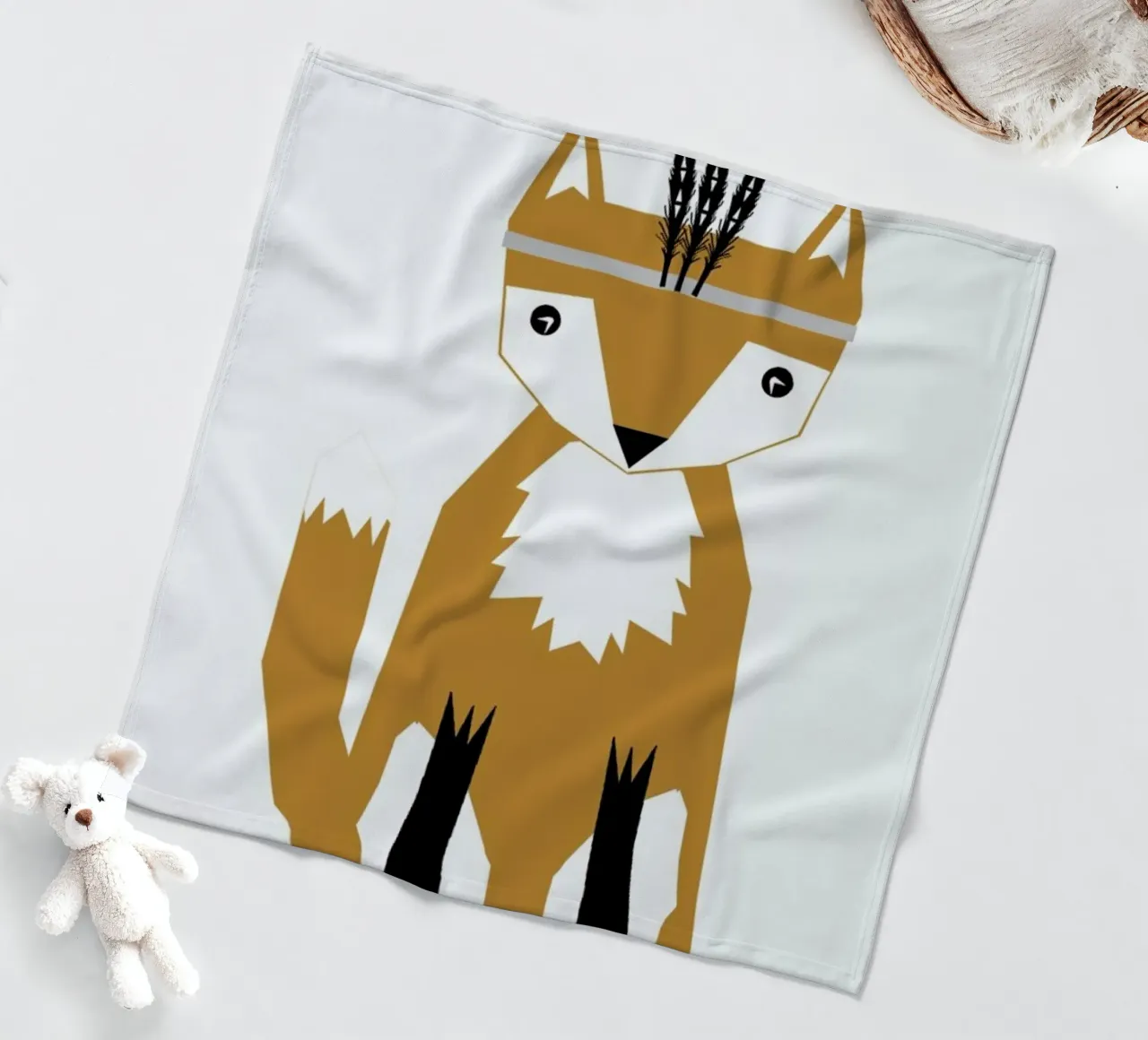 Southwest Fox coperta in pile da Charlotte Winter