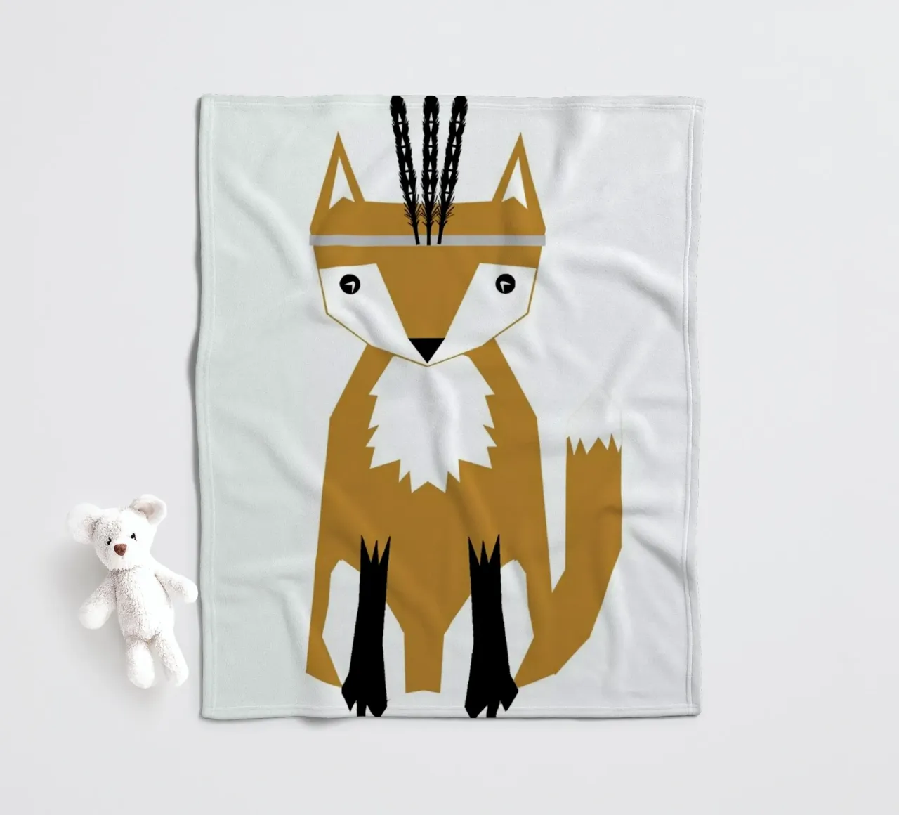 Southwest Fox coperta in pile da Charlotte Winter