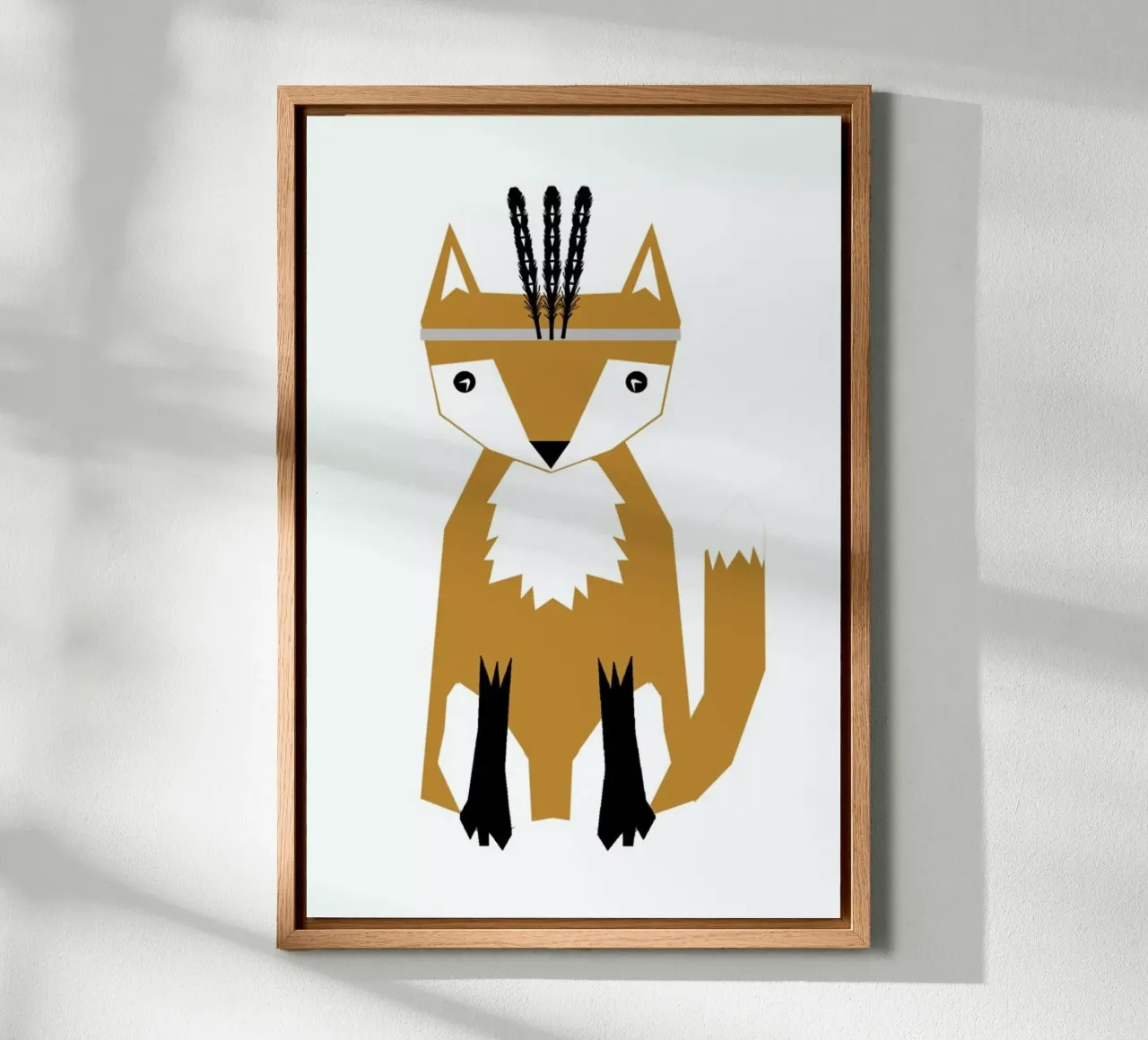 Southwest Fox alluminio dibond da Charlotte Winter