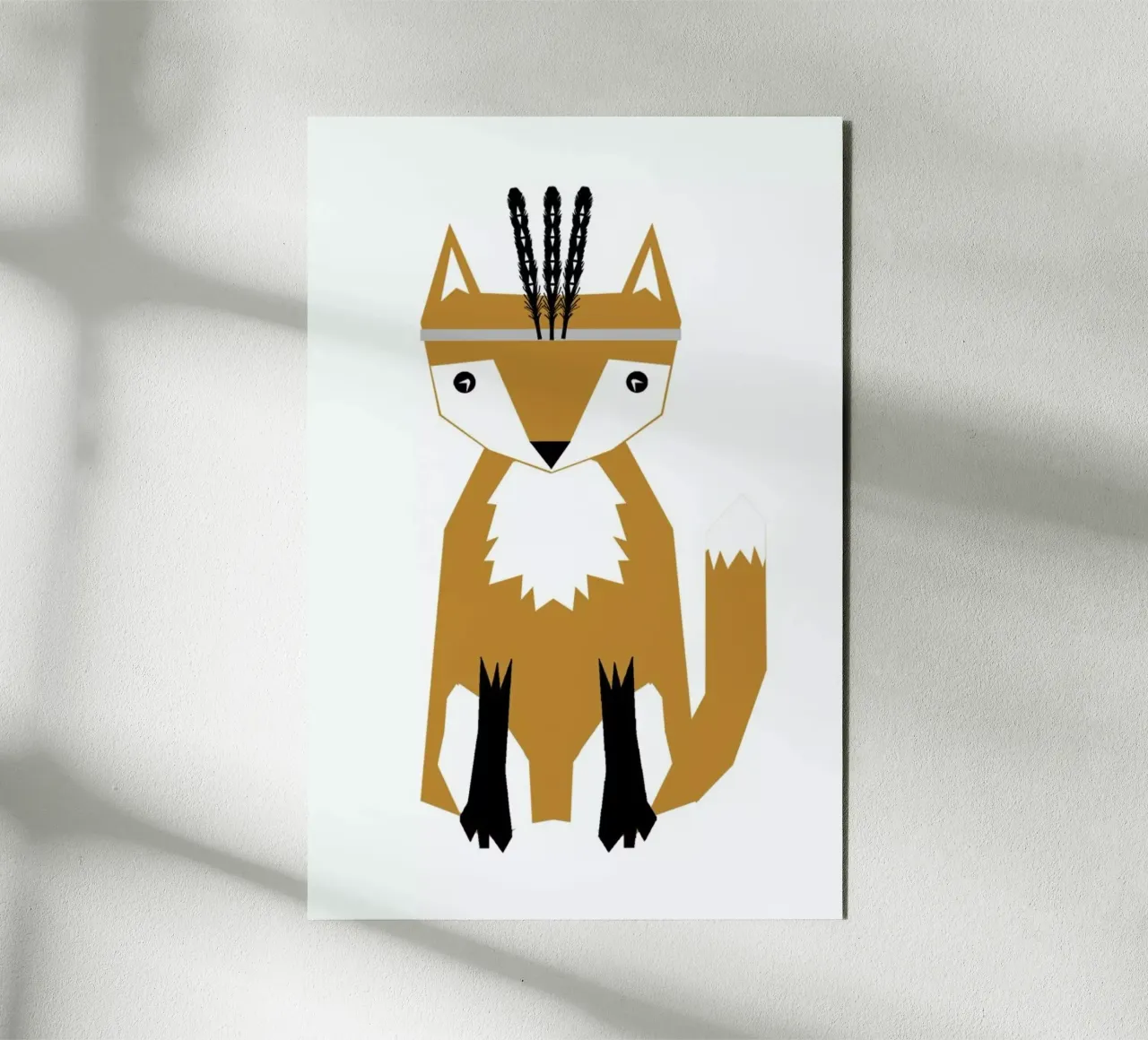 Southwest Fox alluminio dibond da Charlotte Winter