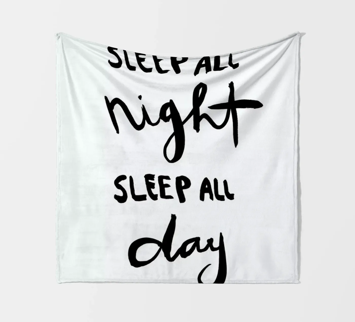 Sleep fleece blanket by Dead Language