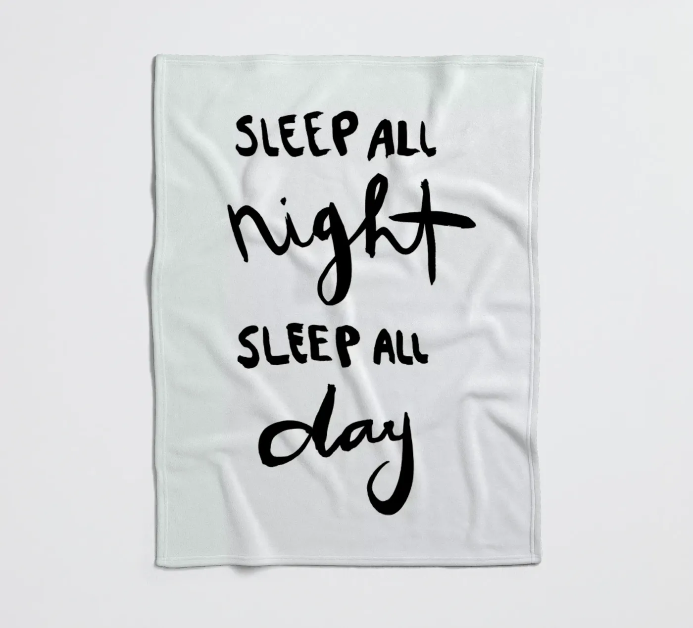 Sleep fleece blanket by Dead Language