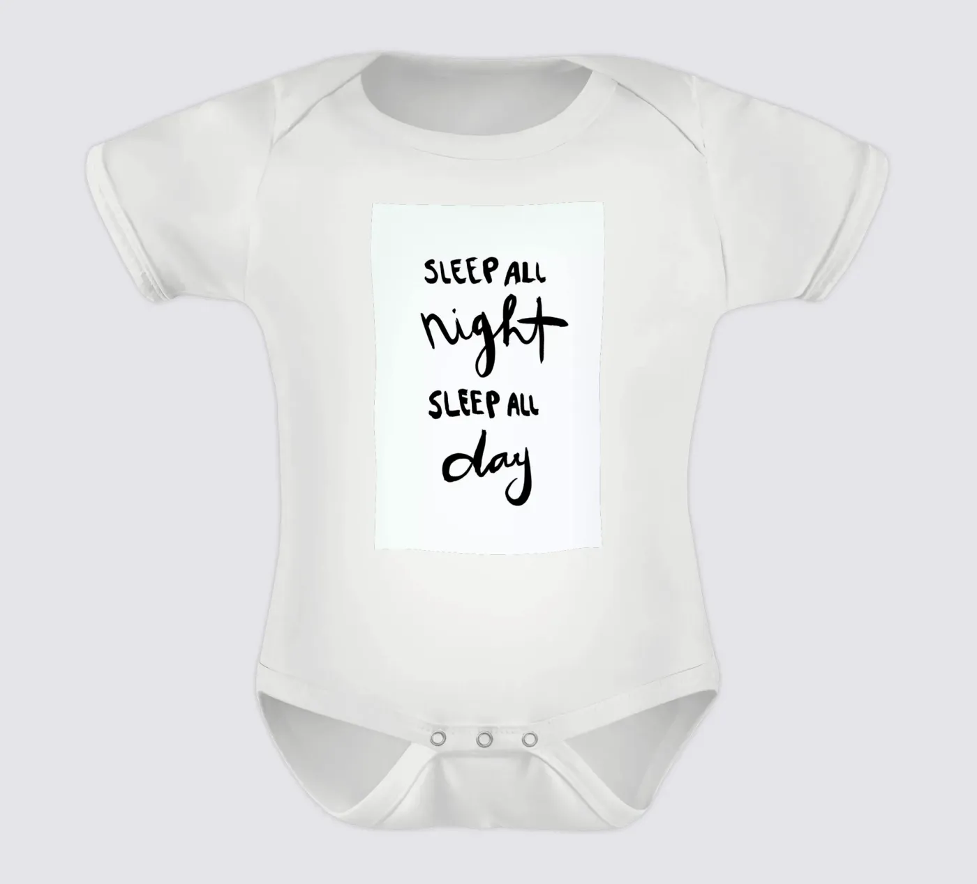 Sleep babyrompertje korte mouwen van Dead Language