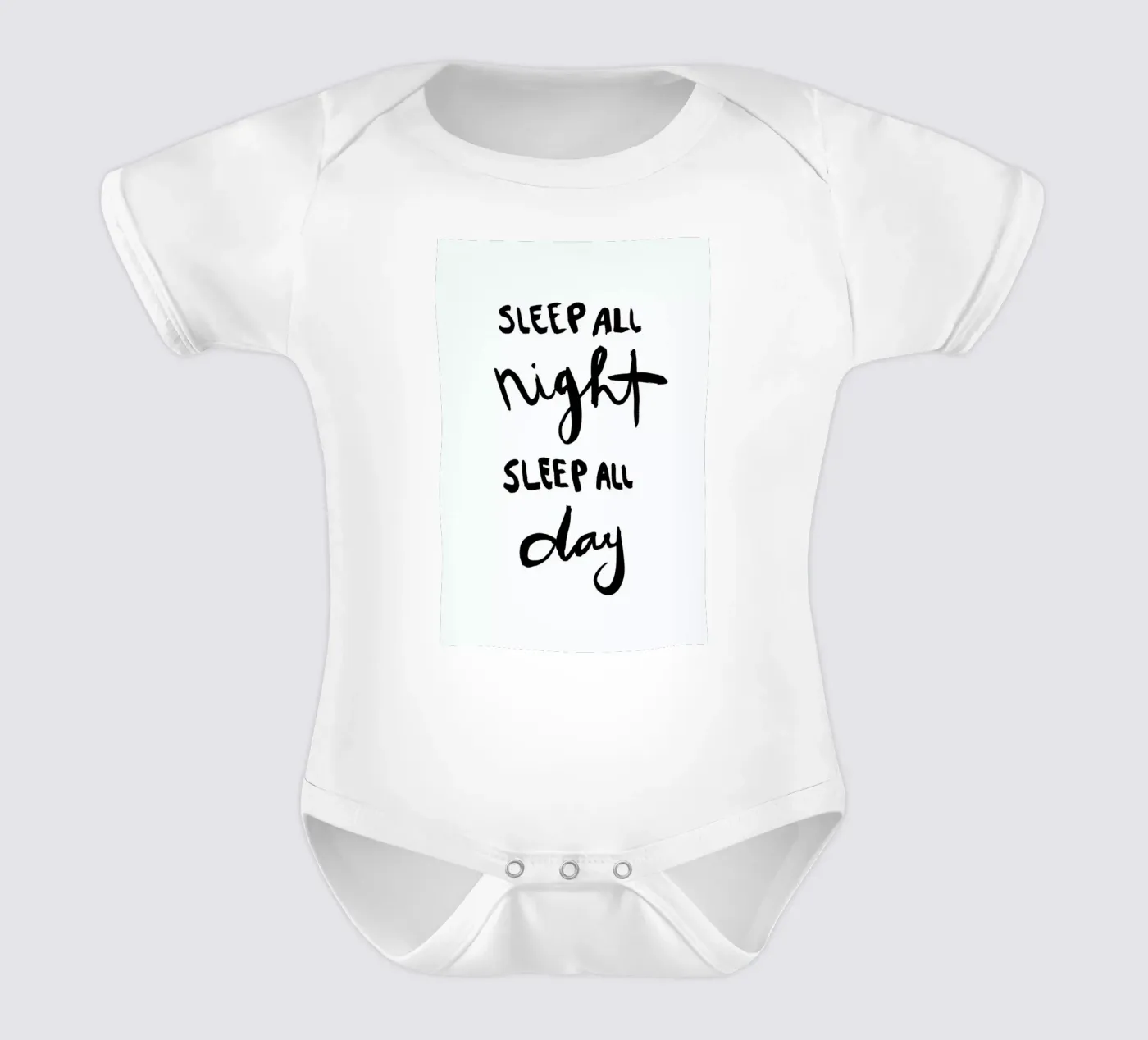 Sleep babyrompertje korte mouwen van Dead Language