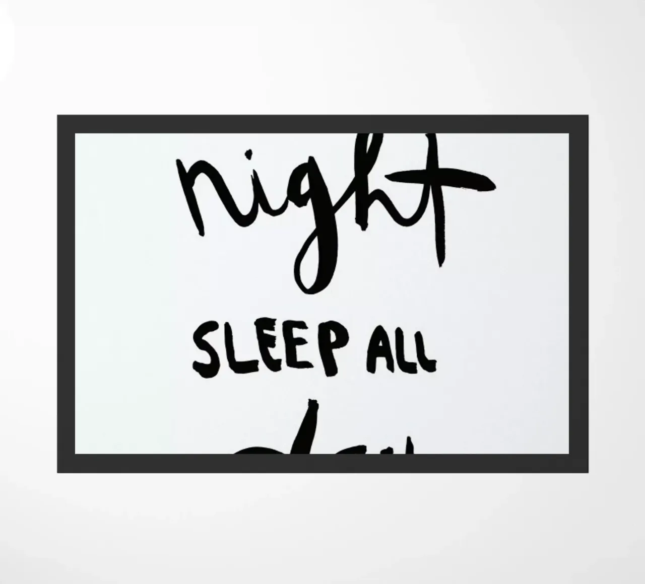 Sleep Fußmatte von Dead Language