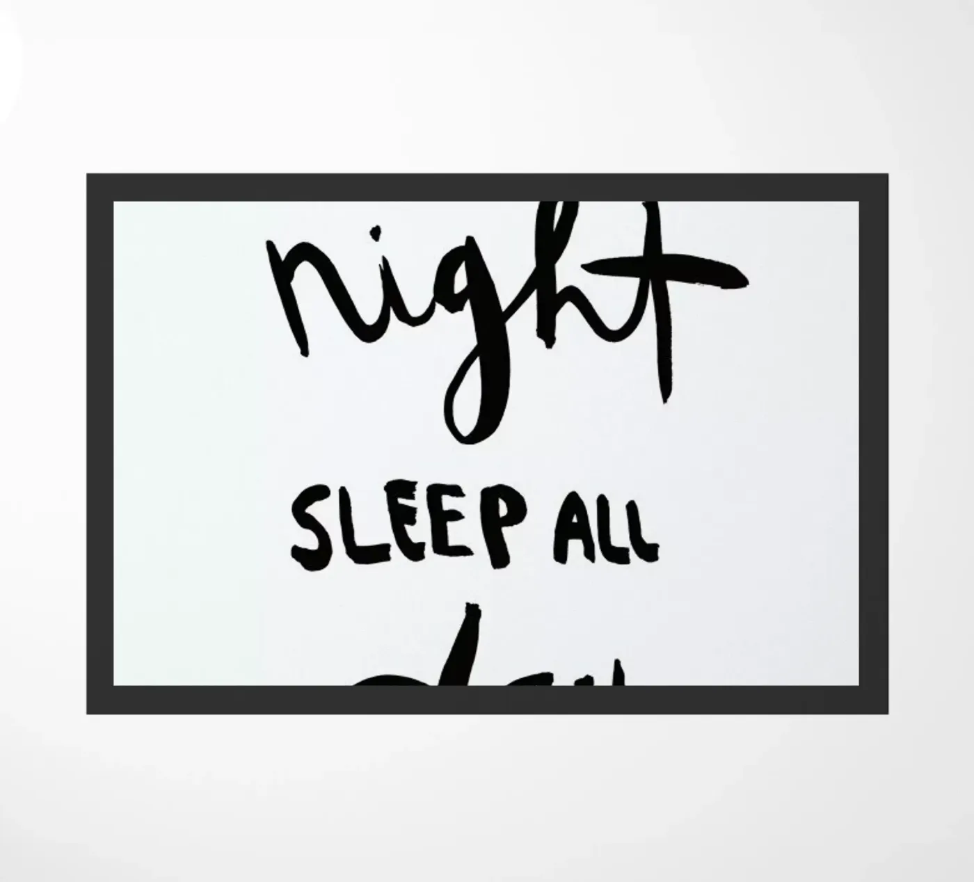 Sleep deurmat van Dead Language