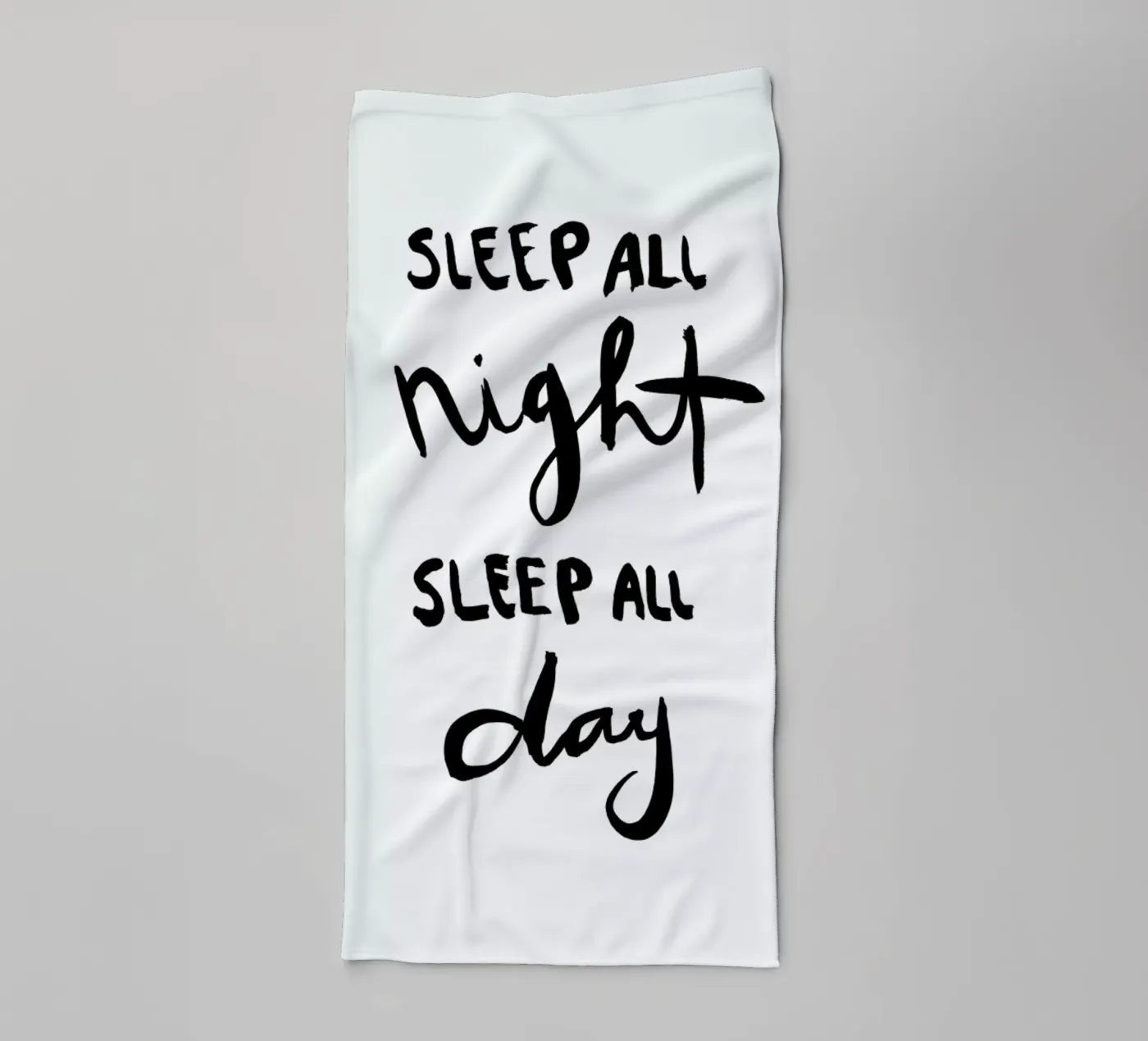 Sleep badhanddoek van Dead Language