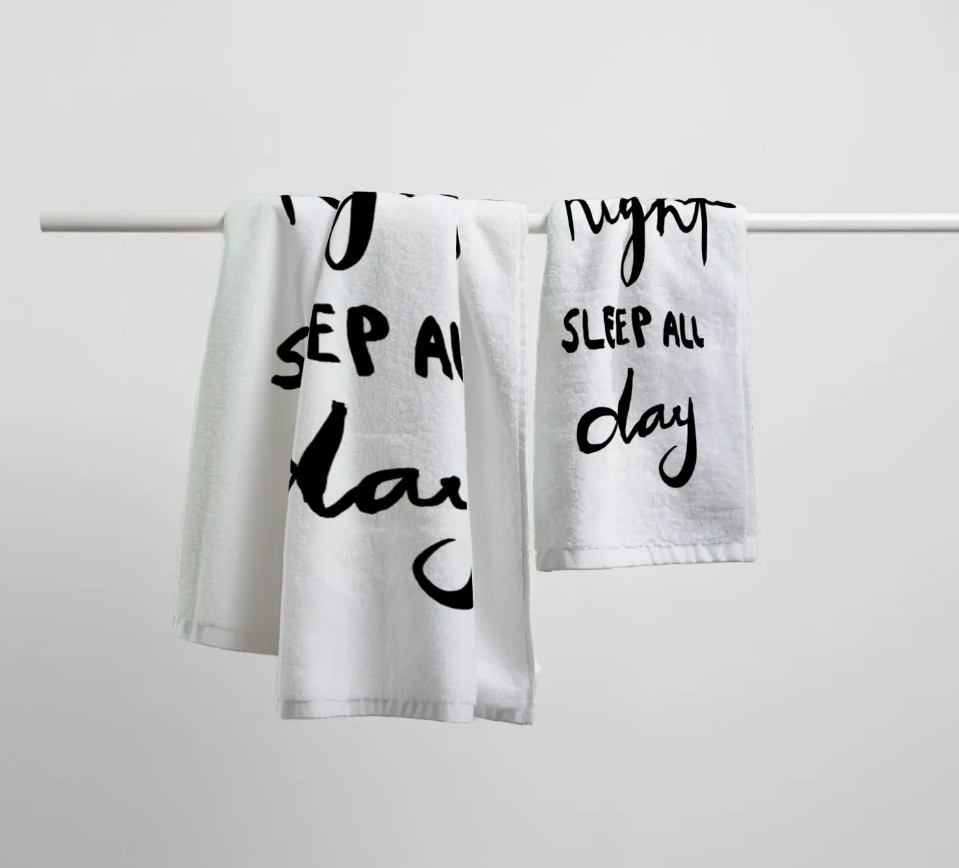Sleep towel by Dead Language