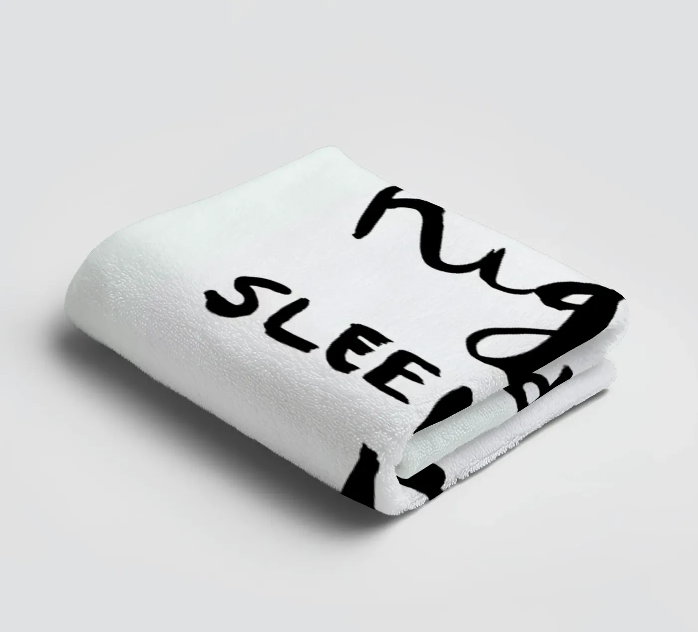 Sleep towel by Dead Language