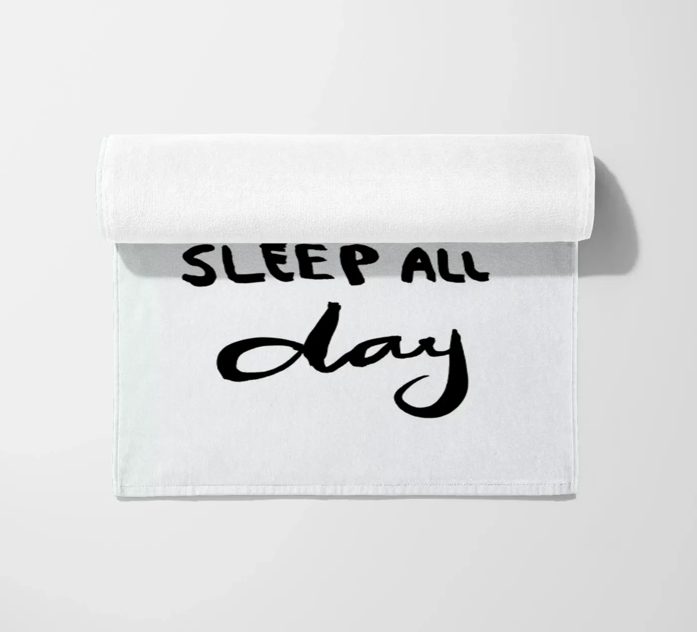 Sleep beach towel by Dead Language