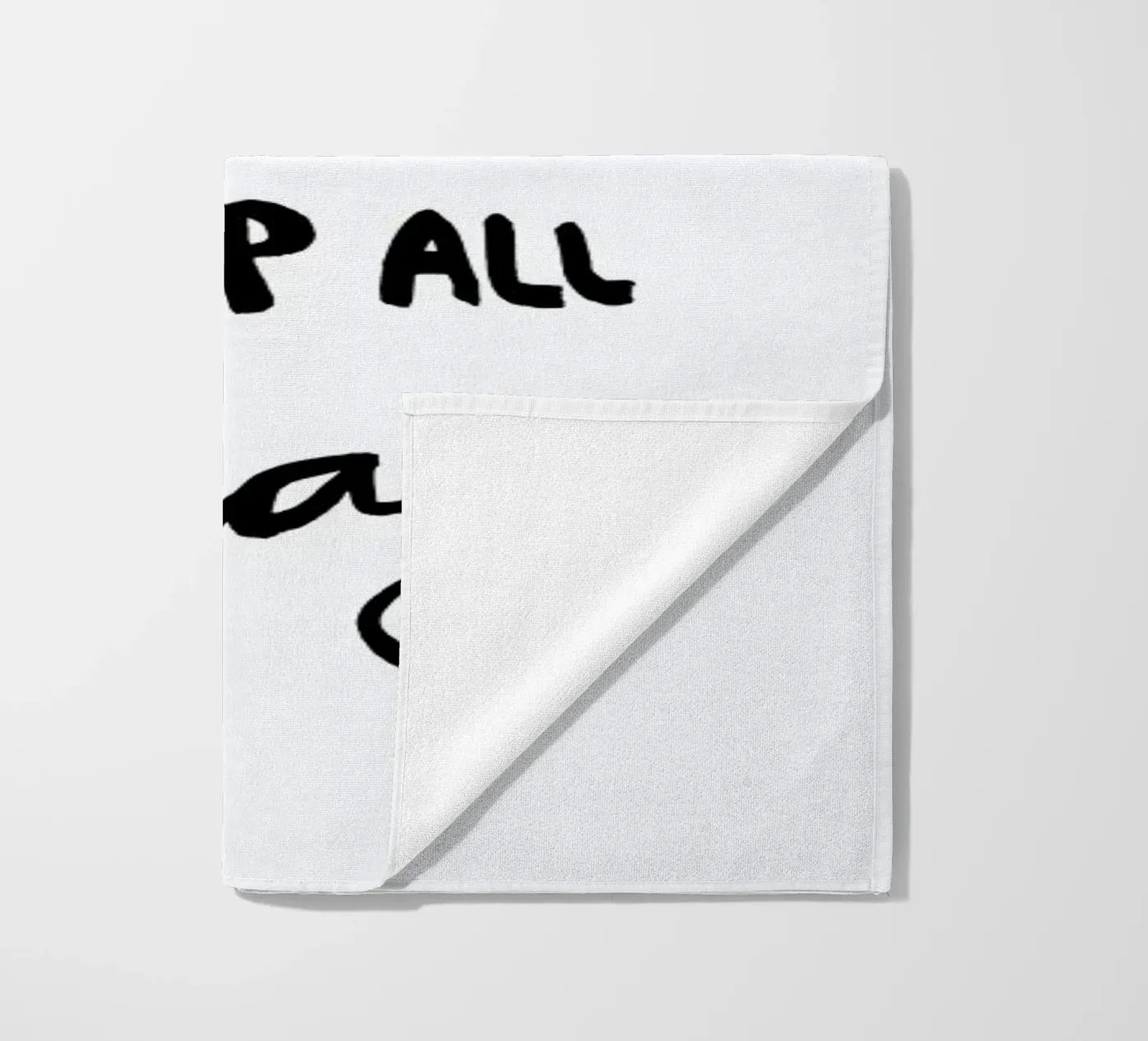 Sleep beach towel by Dead Language