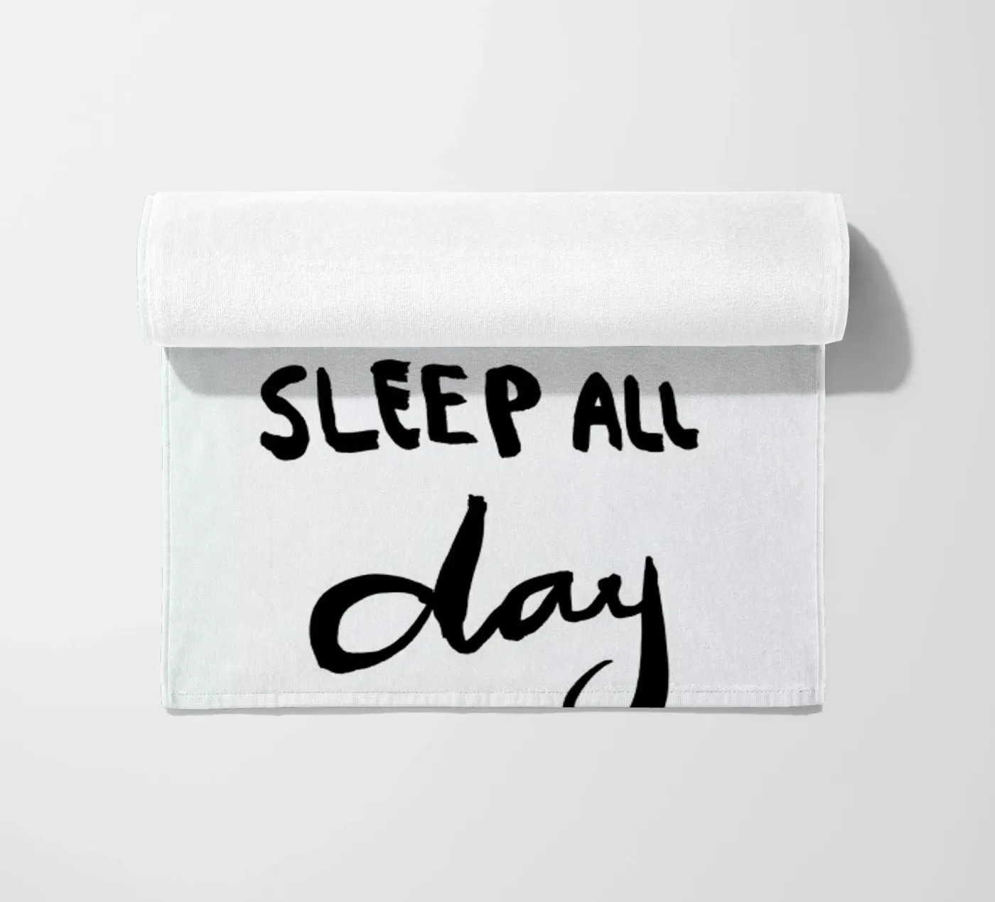 Sleep beach towel by Dead Language