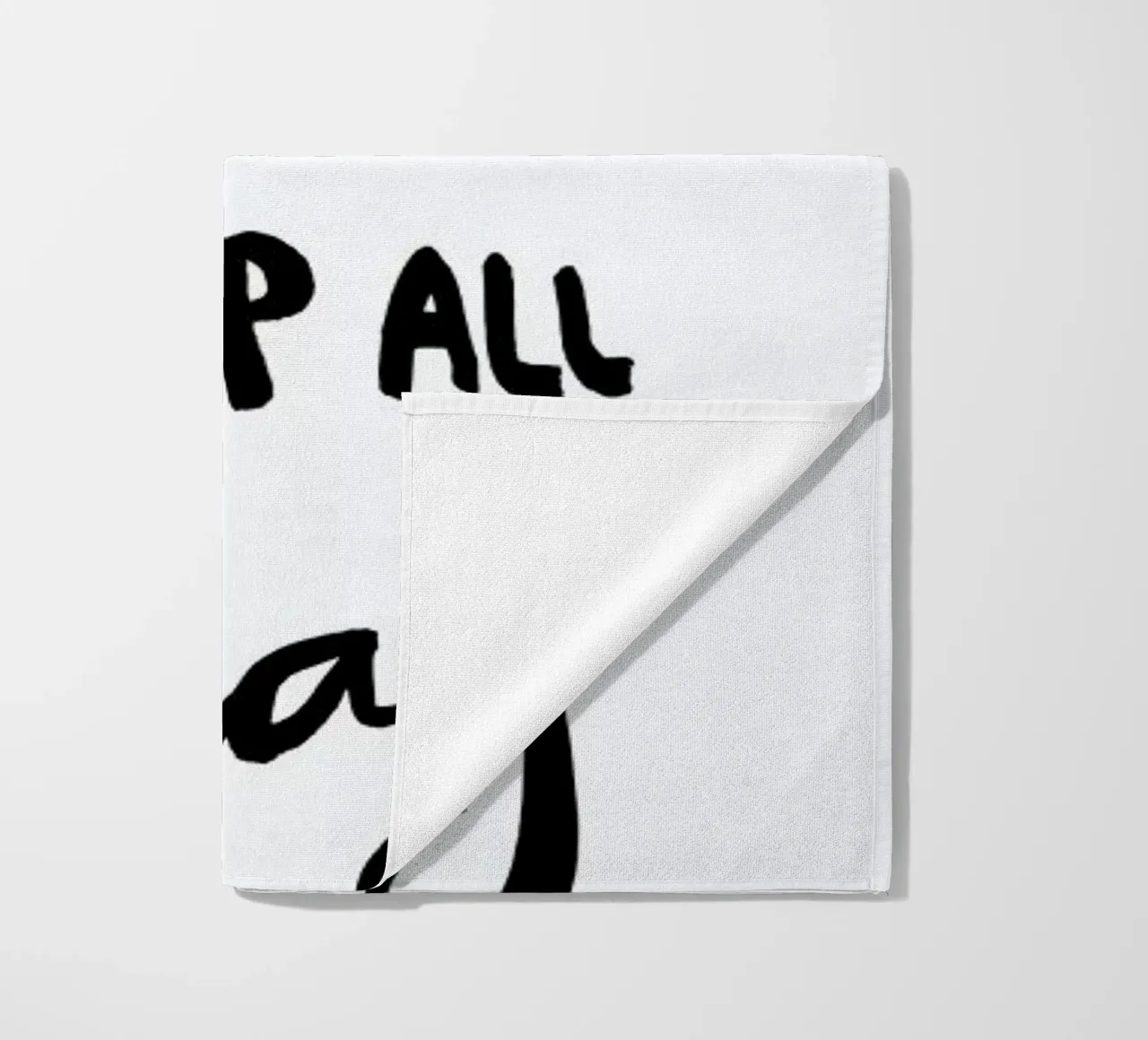 Sleep strandhanddoek van Dead Language