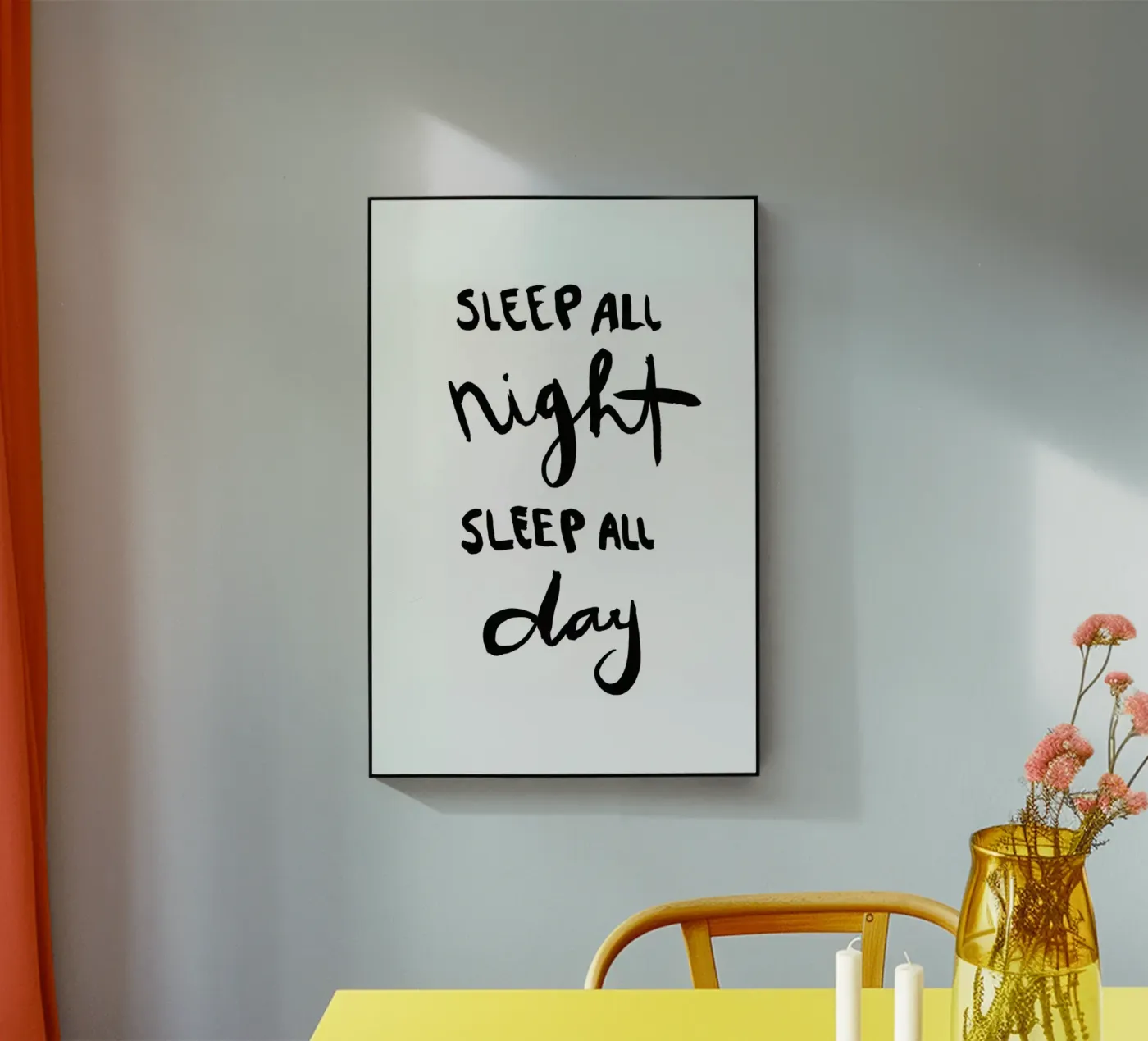 Sleep Acryl-Glas von Dead Language