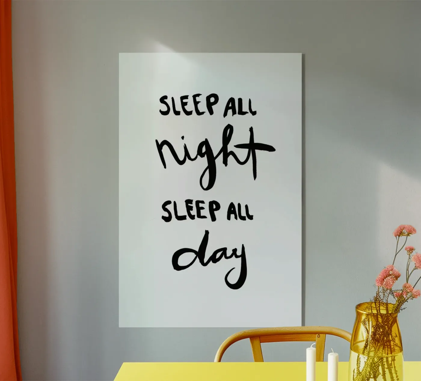 Sleep acryl van Dead Language