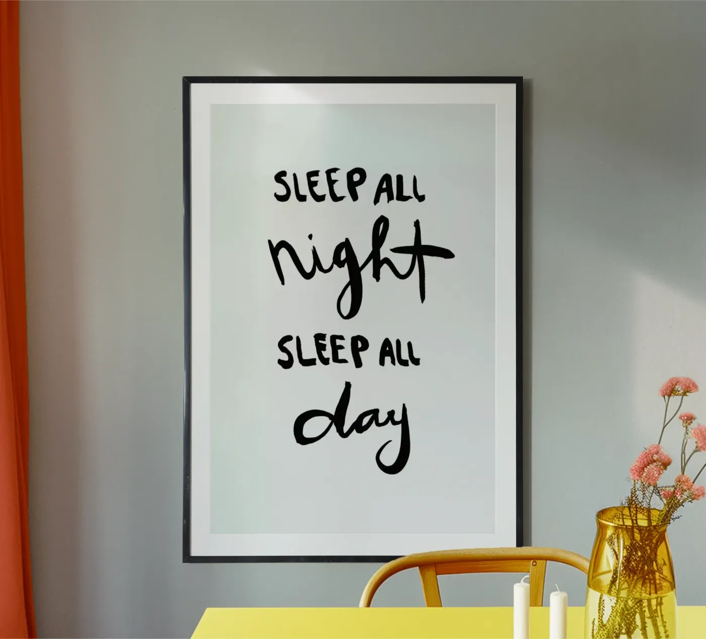Sleep poster van Dead Language