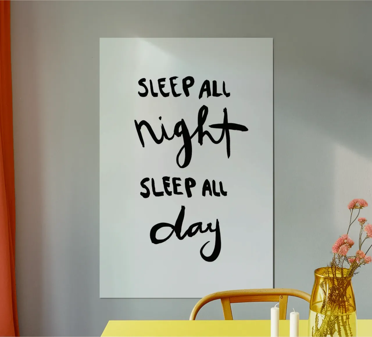 Sleep Poster von Dead Language