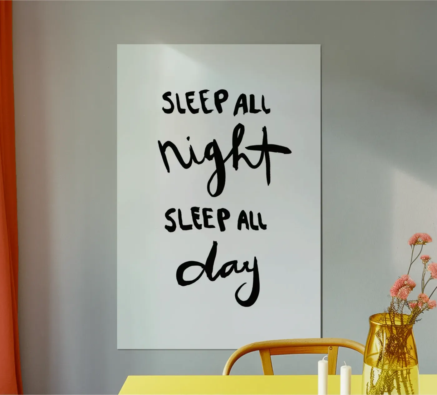 Sleep poster van Dead Language
